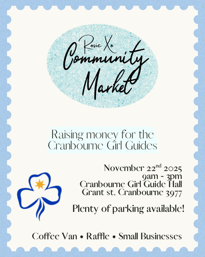 Community Market - Cranbourne Guide Hall - November 22