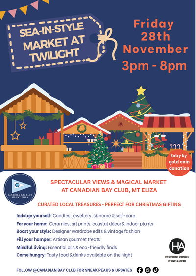 Sea-In-Style Market at Twilight - November 28th