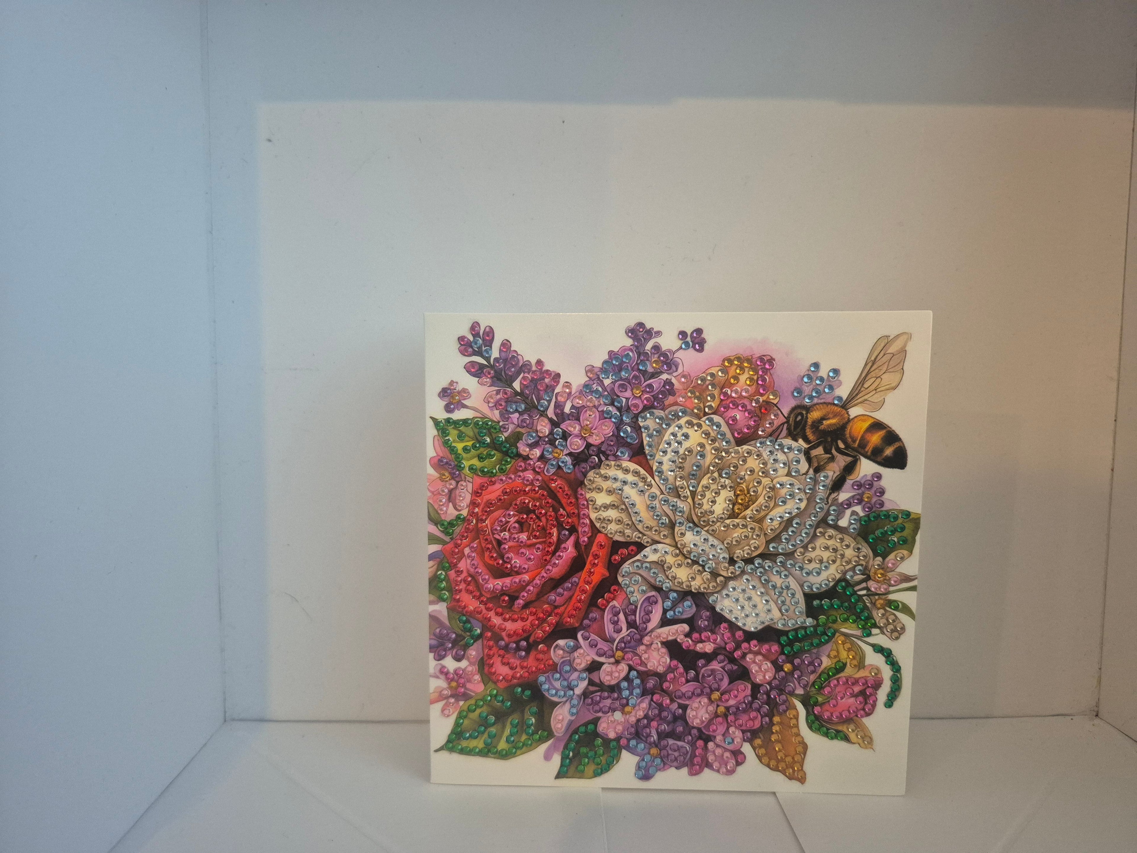 Flowers and Bees Card Seahorse Creations AU