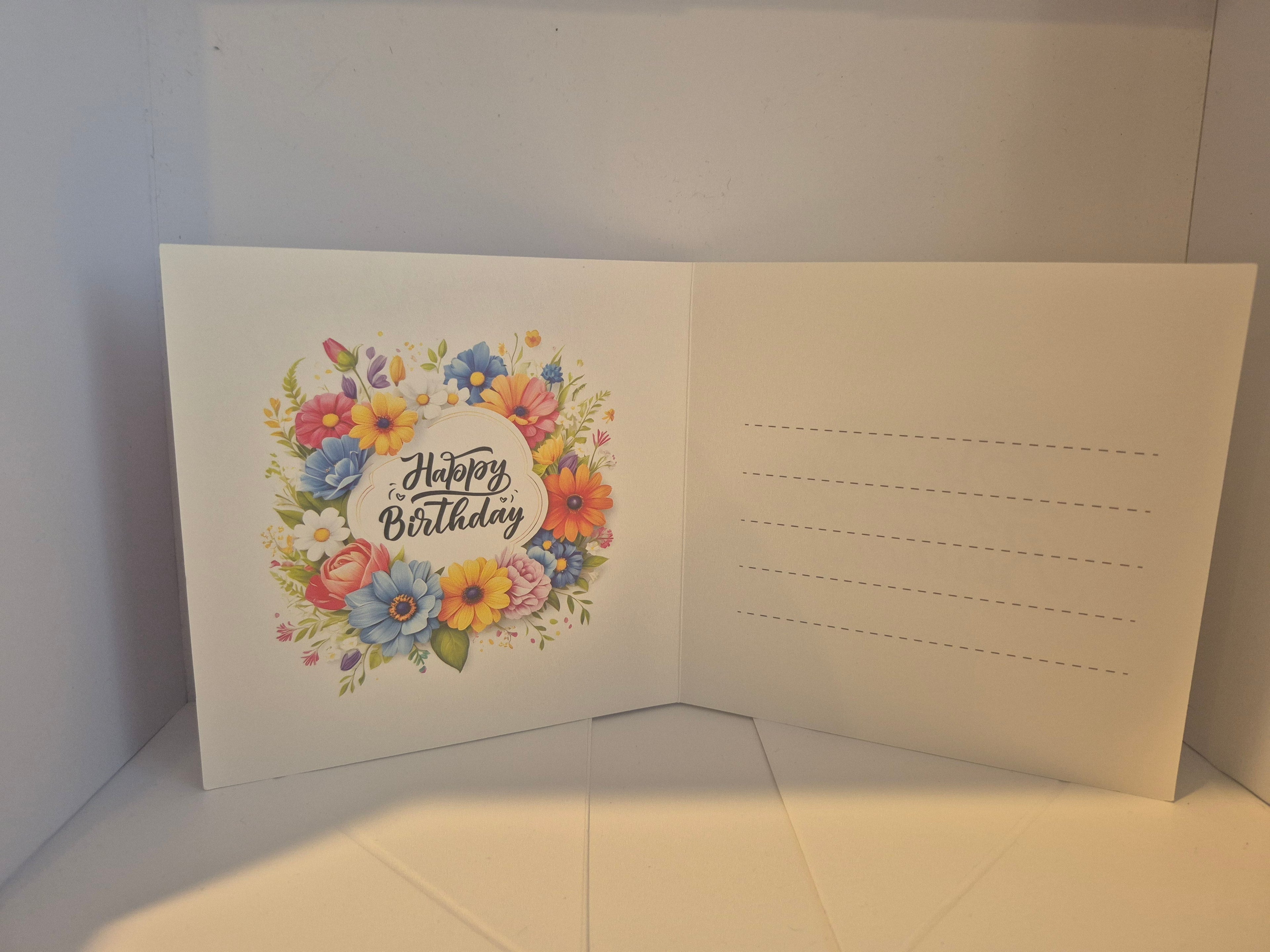 Birdcage greeting card Seahorse Creations AU