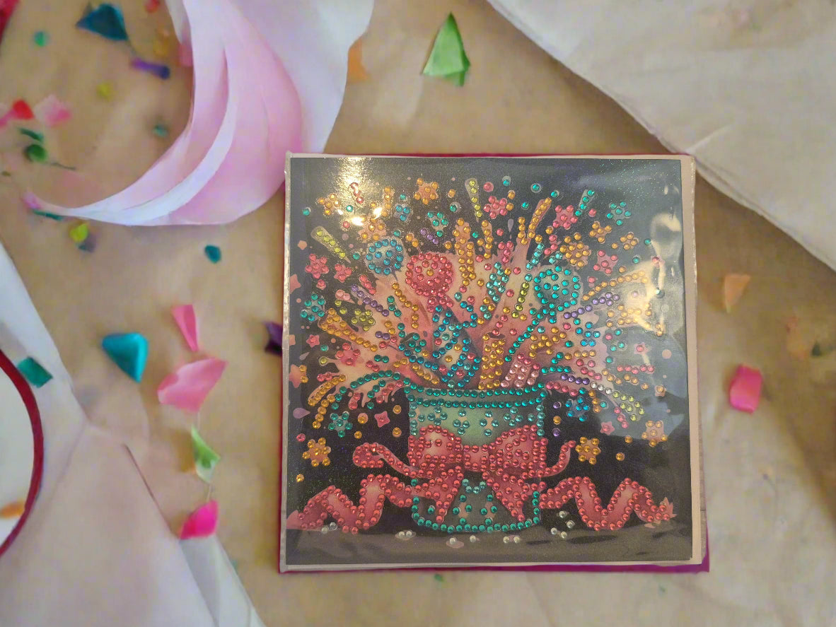 sparkly birthday explosion Seahorse Creations AU
