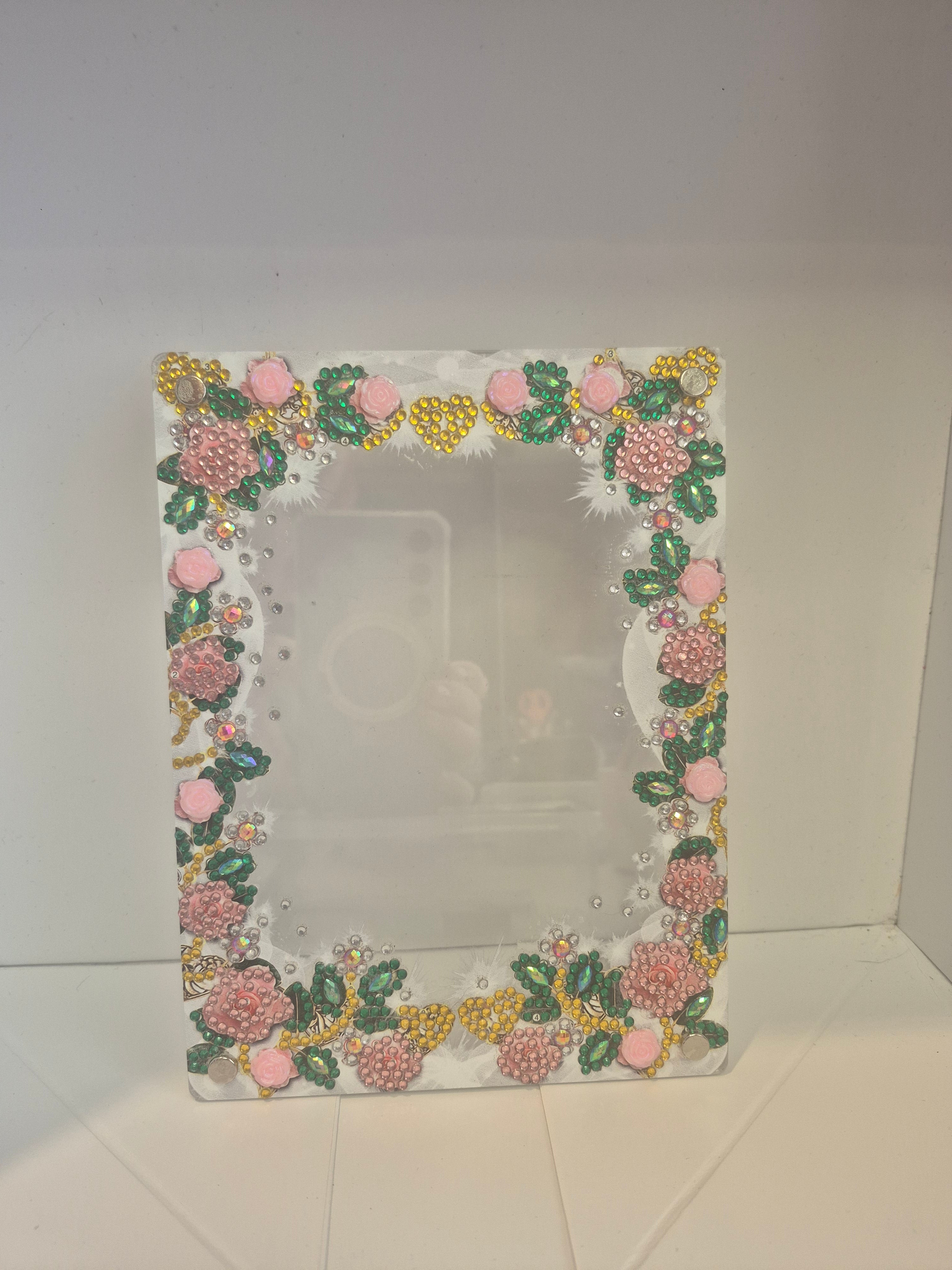 Floral Acrylic photo frame Seahorse Creations AU