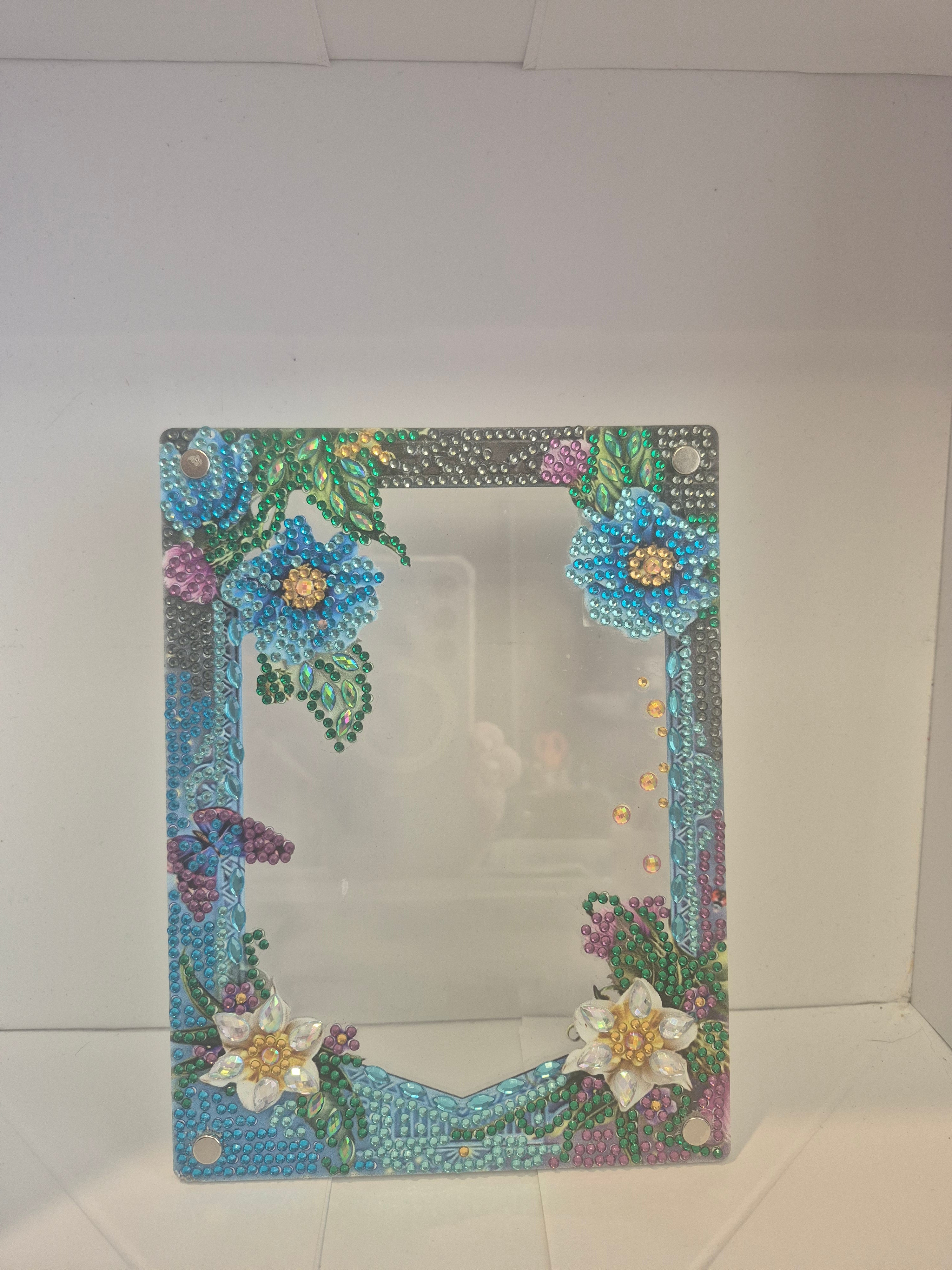 Blue tropical photo frame Seahorse Creations AU