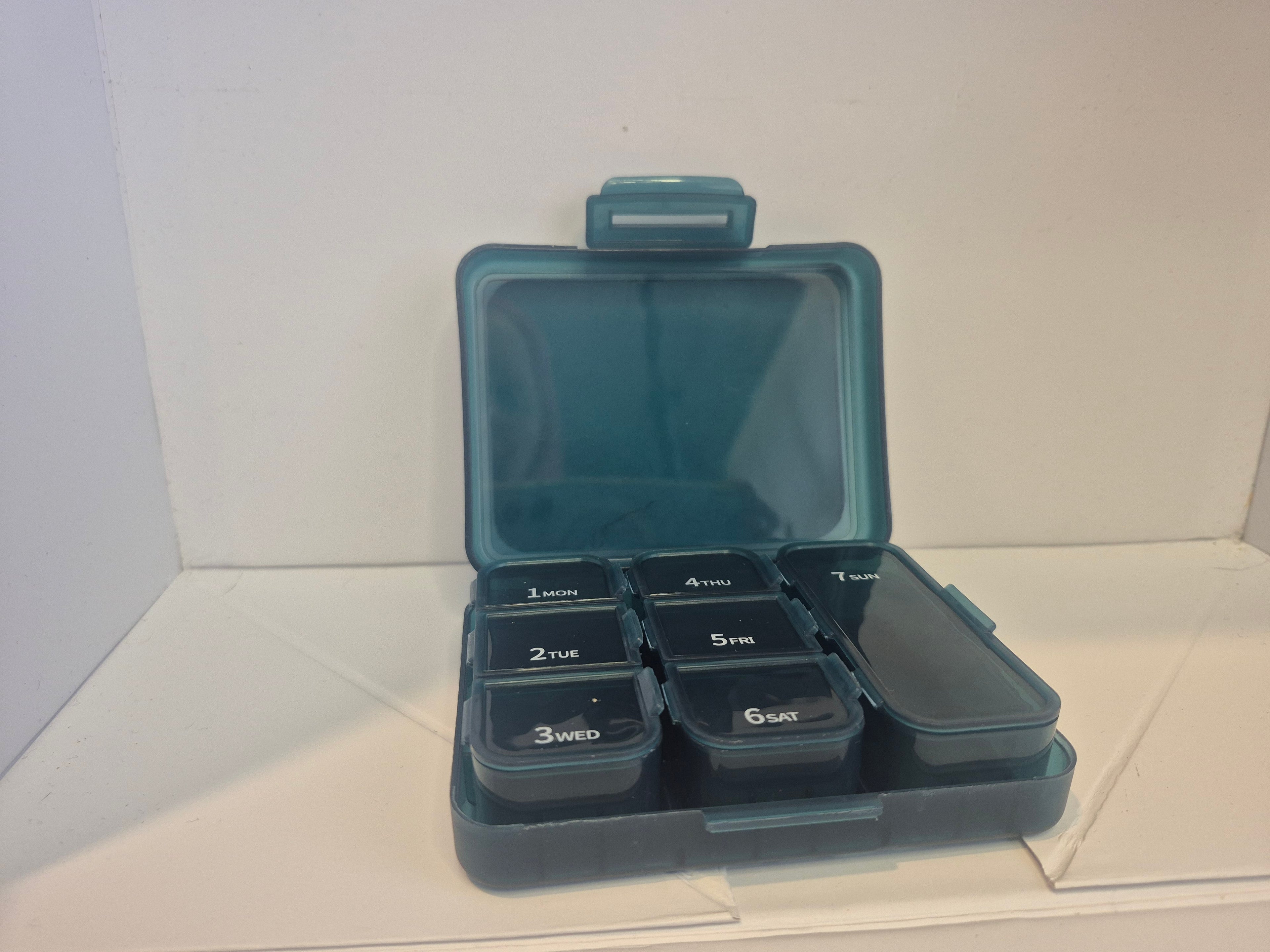 Blue Bird Large Pill box Seahorse Creations AU