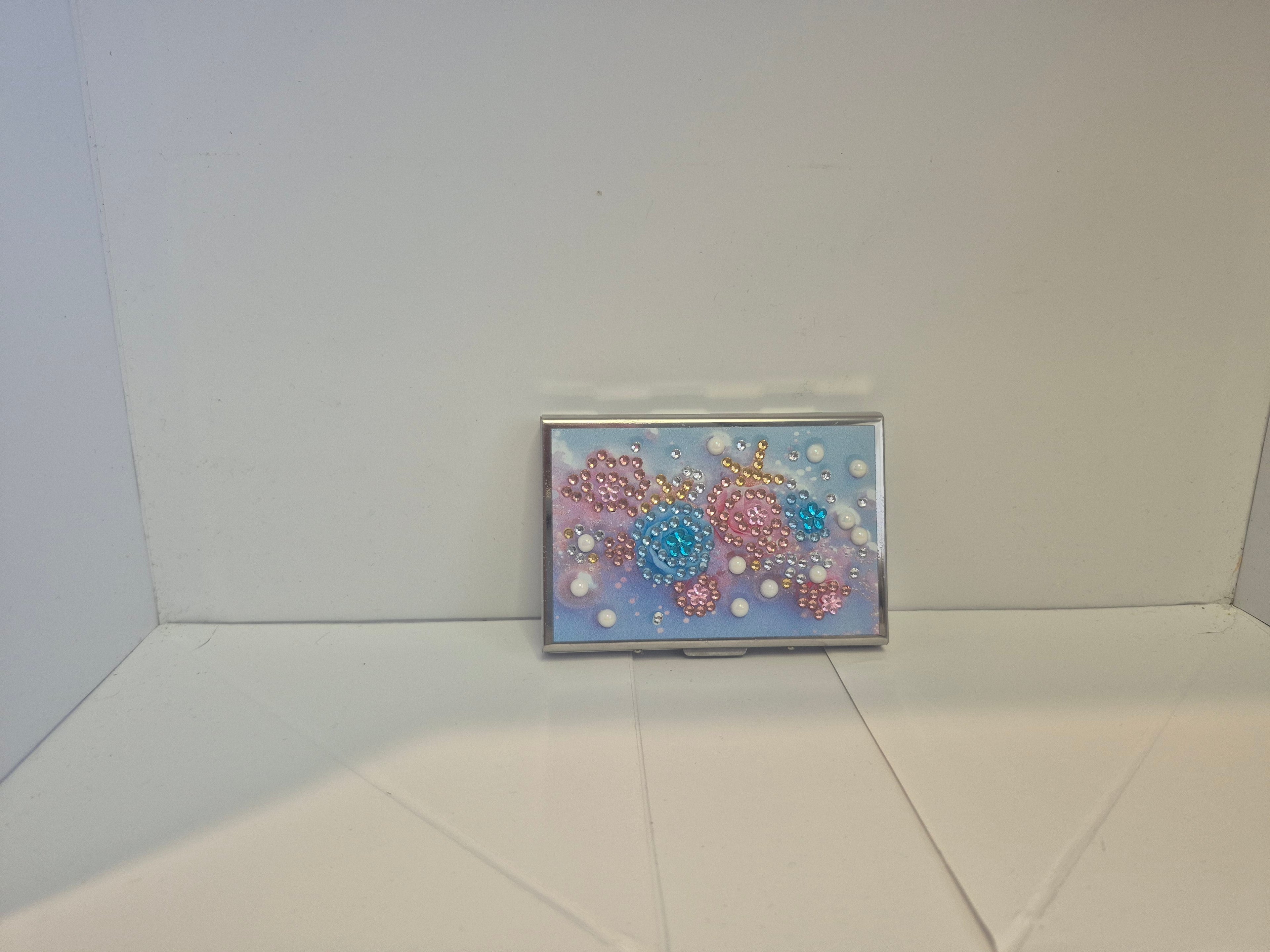 Floral Metal Card Wallet Seahorse Creations AU
