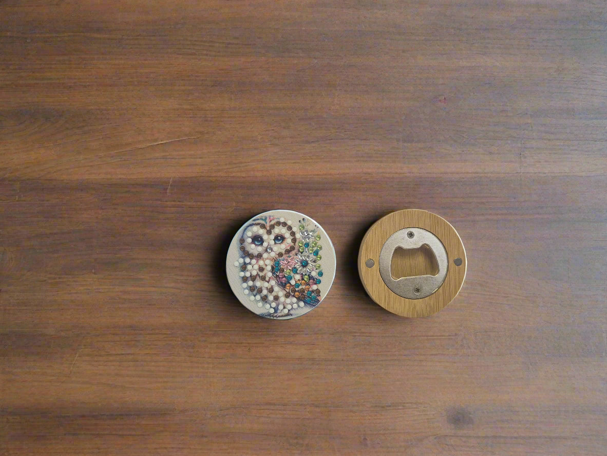 owl magnetic bottle opener Seahorse Creations AU