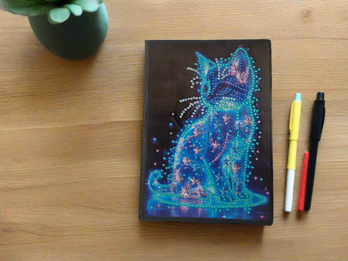 neon blue cat Seahorse Creations AU