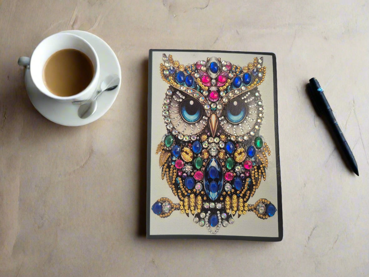 Bejewelled owl Seahorse Creations AU