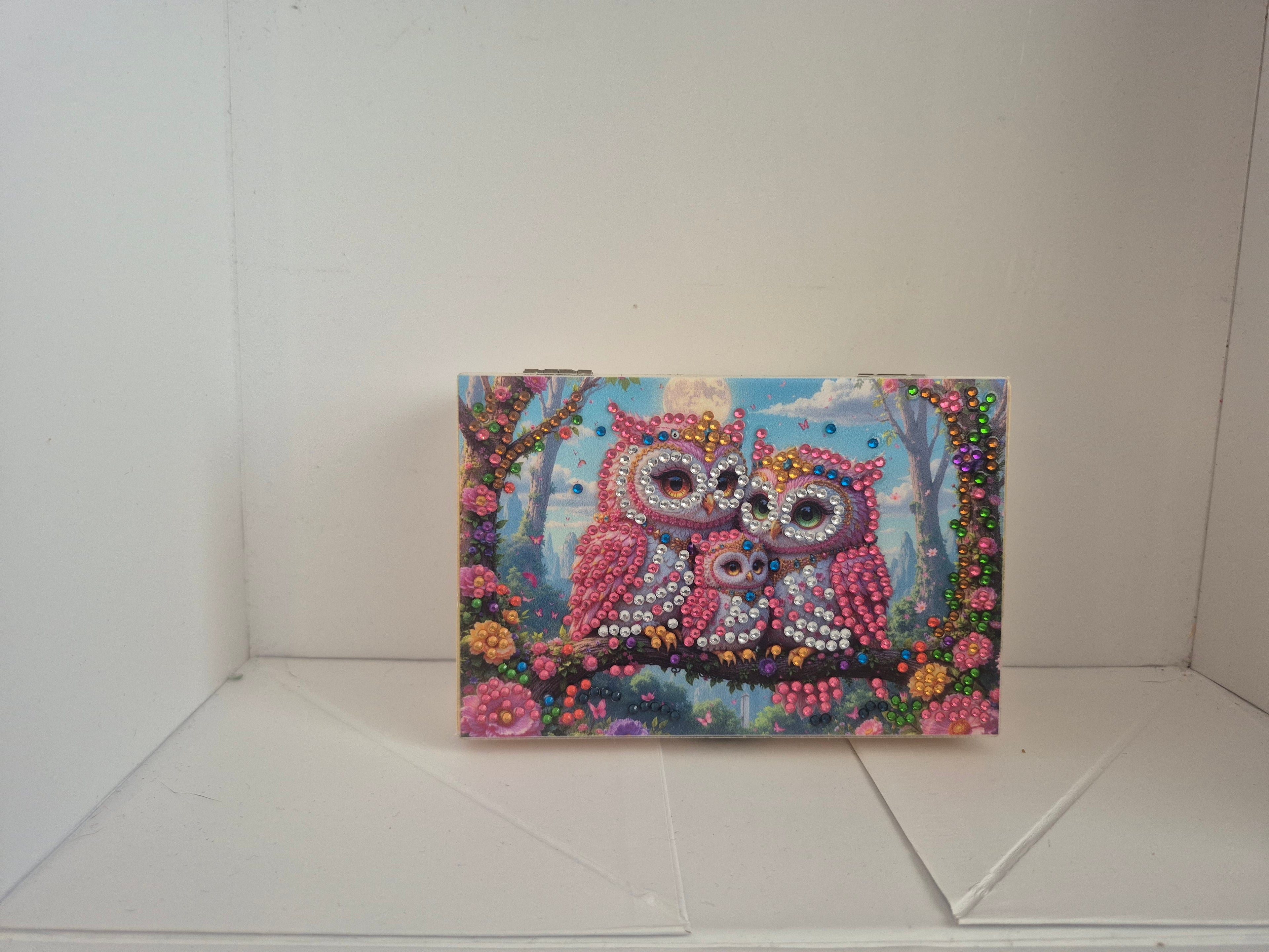 Owl Wooden Box Seahorse Creations AU