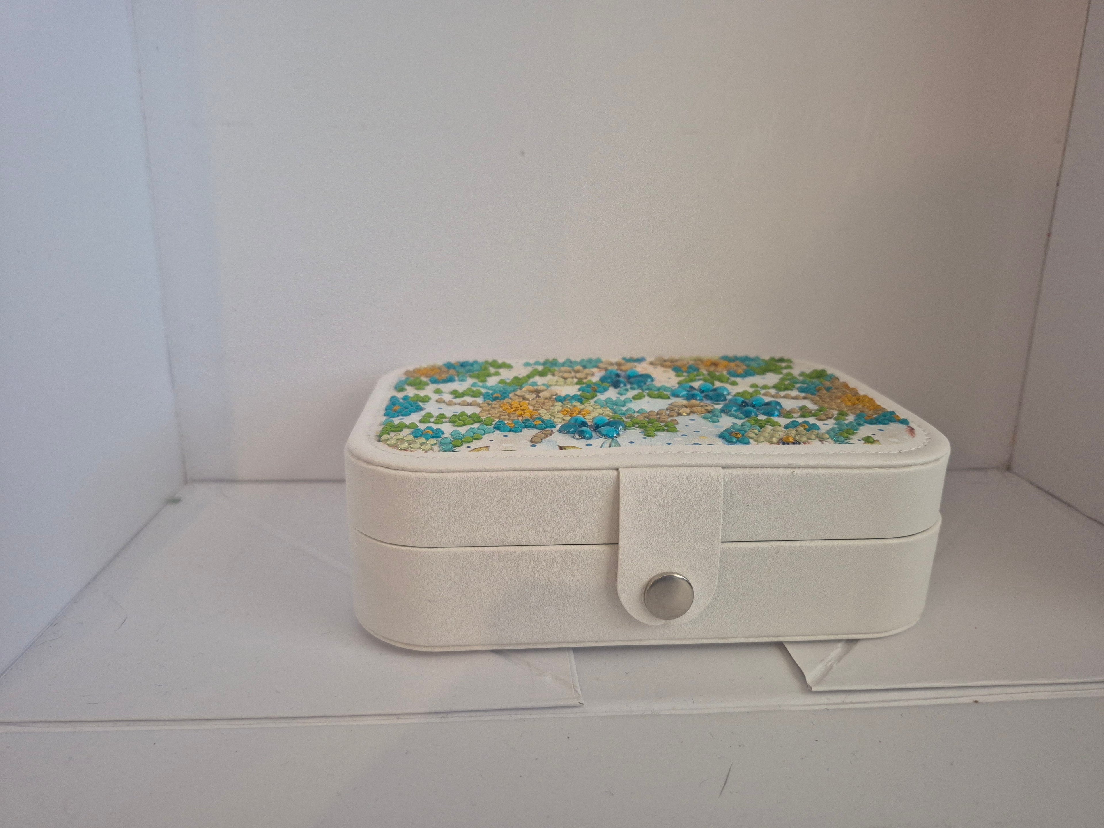 Medium Floral Jewellery Box Seahorse Creations AU