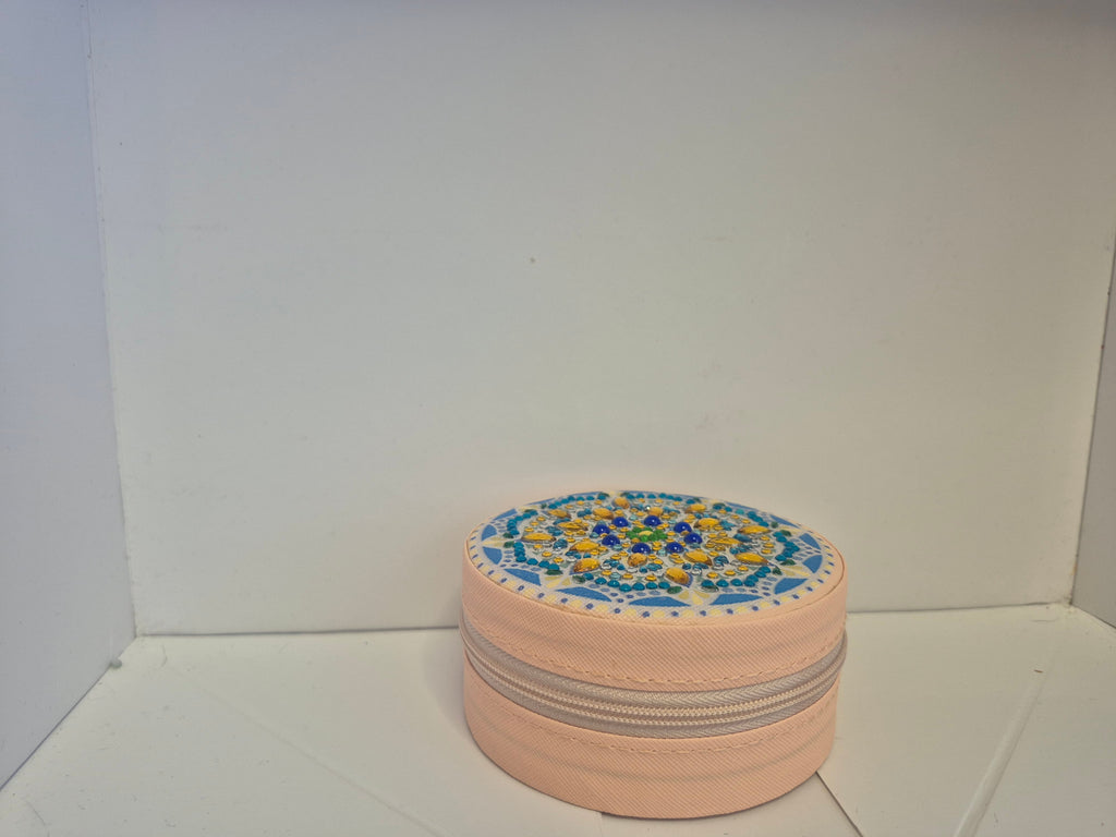 Round Mandala Jewellery Box Seahorse Creations AU