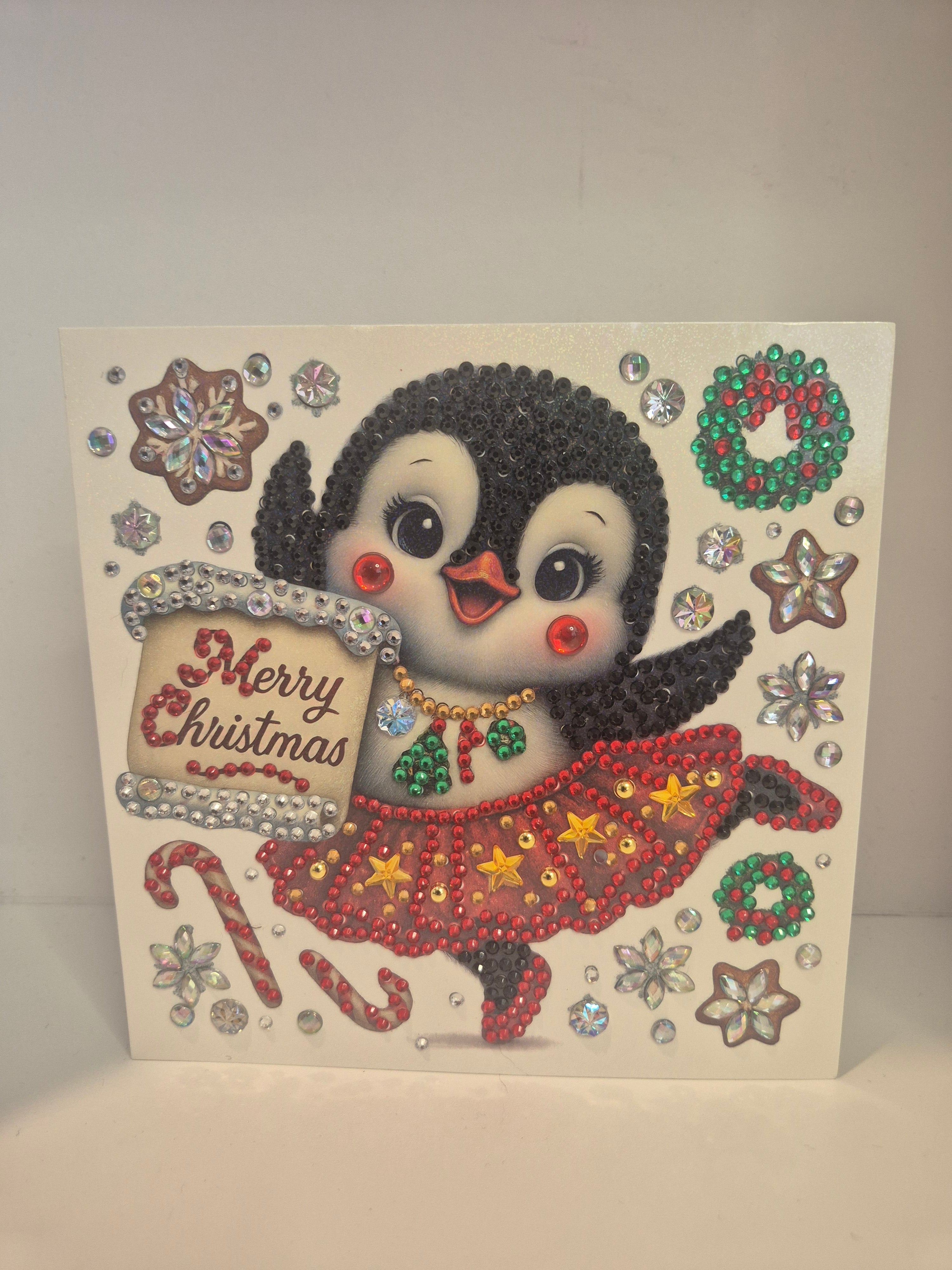 Tutu Penguin Christmas Card Seahorse Creations AU