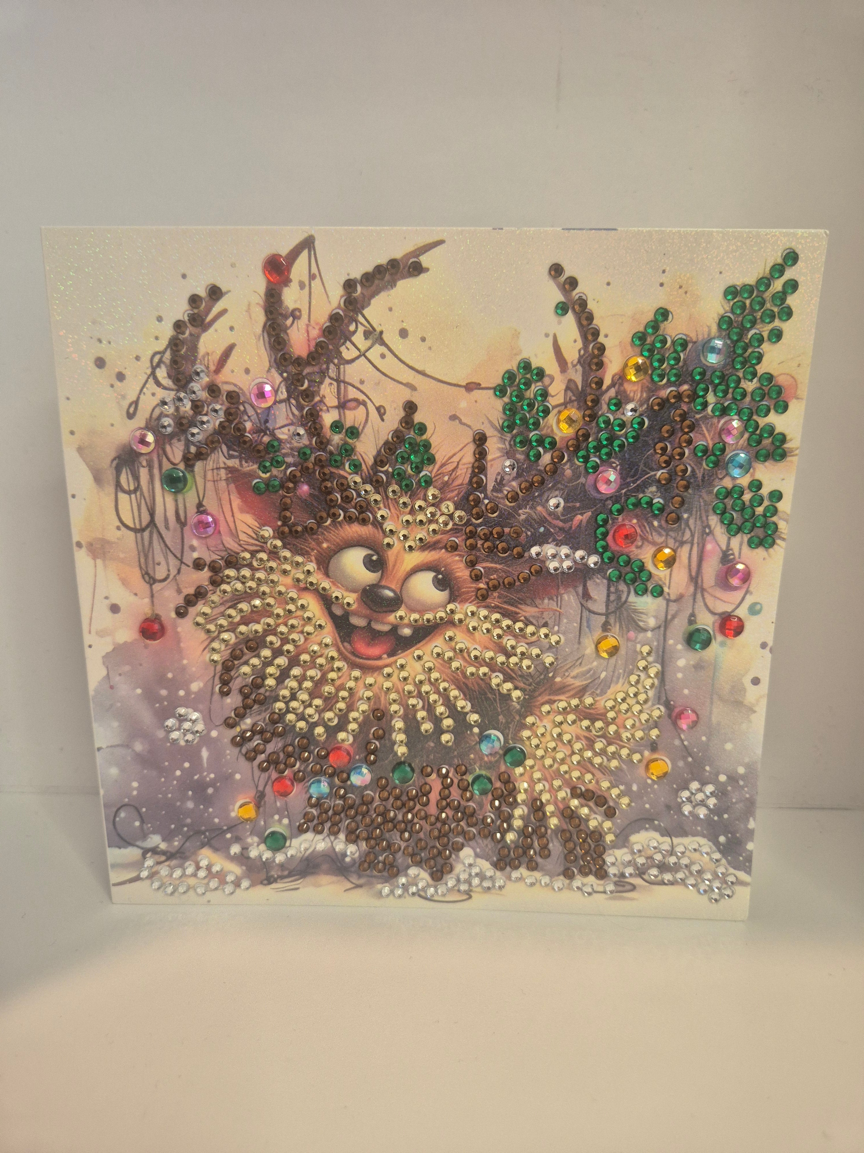 Oh dear me Christmas card Seahorse Creations AU