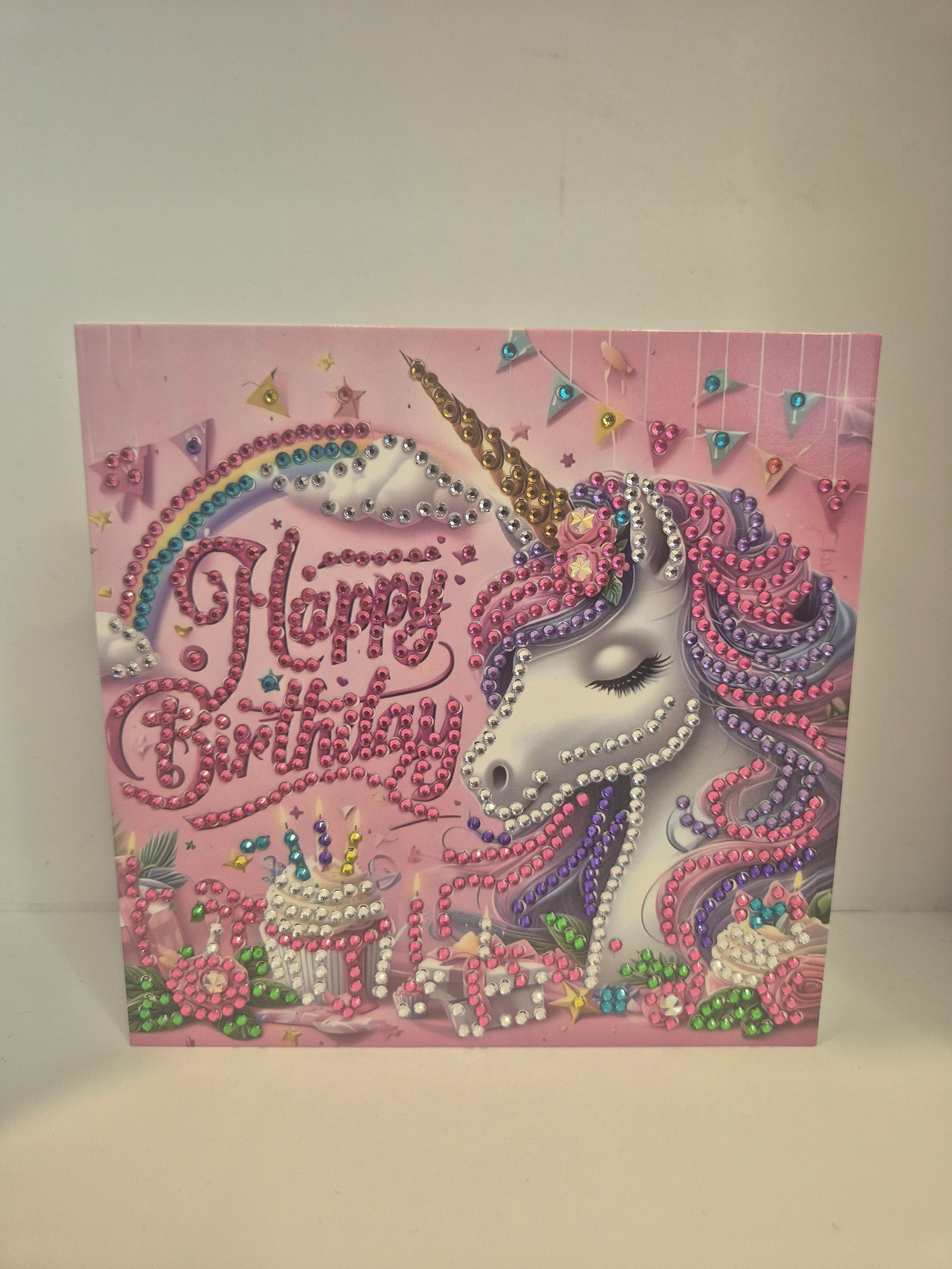 Pink unicorn birthday Seahorse Creations AU