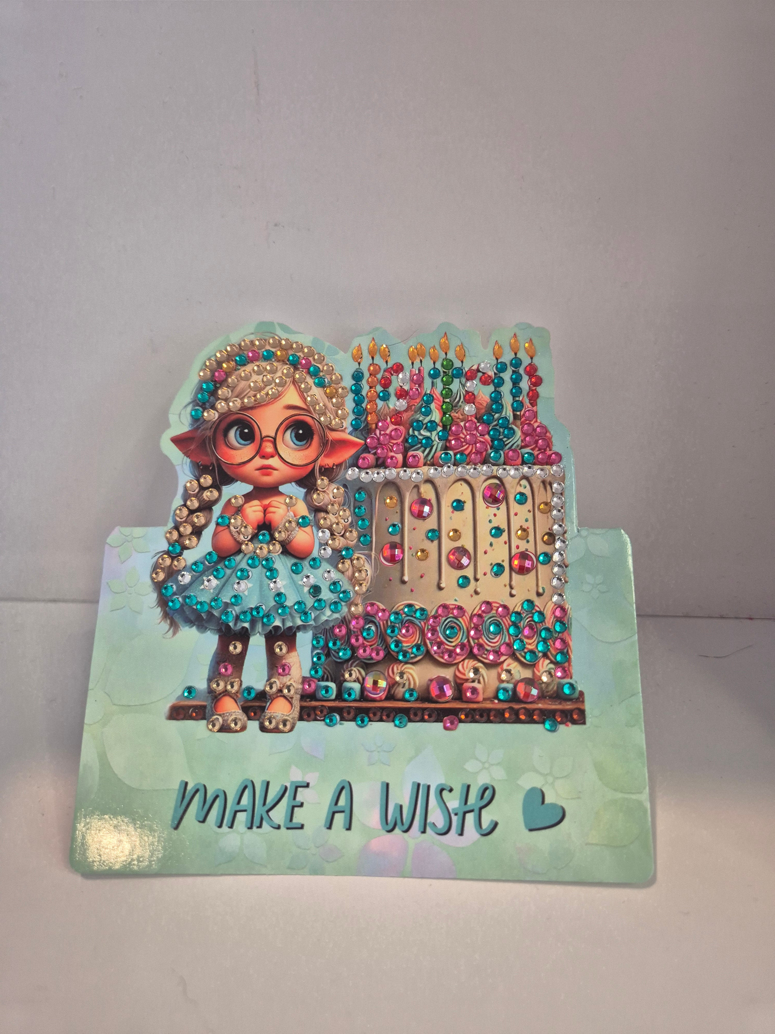 Make a wish gift card Seahorse Creations AU