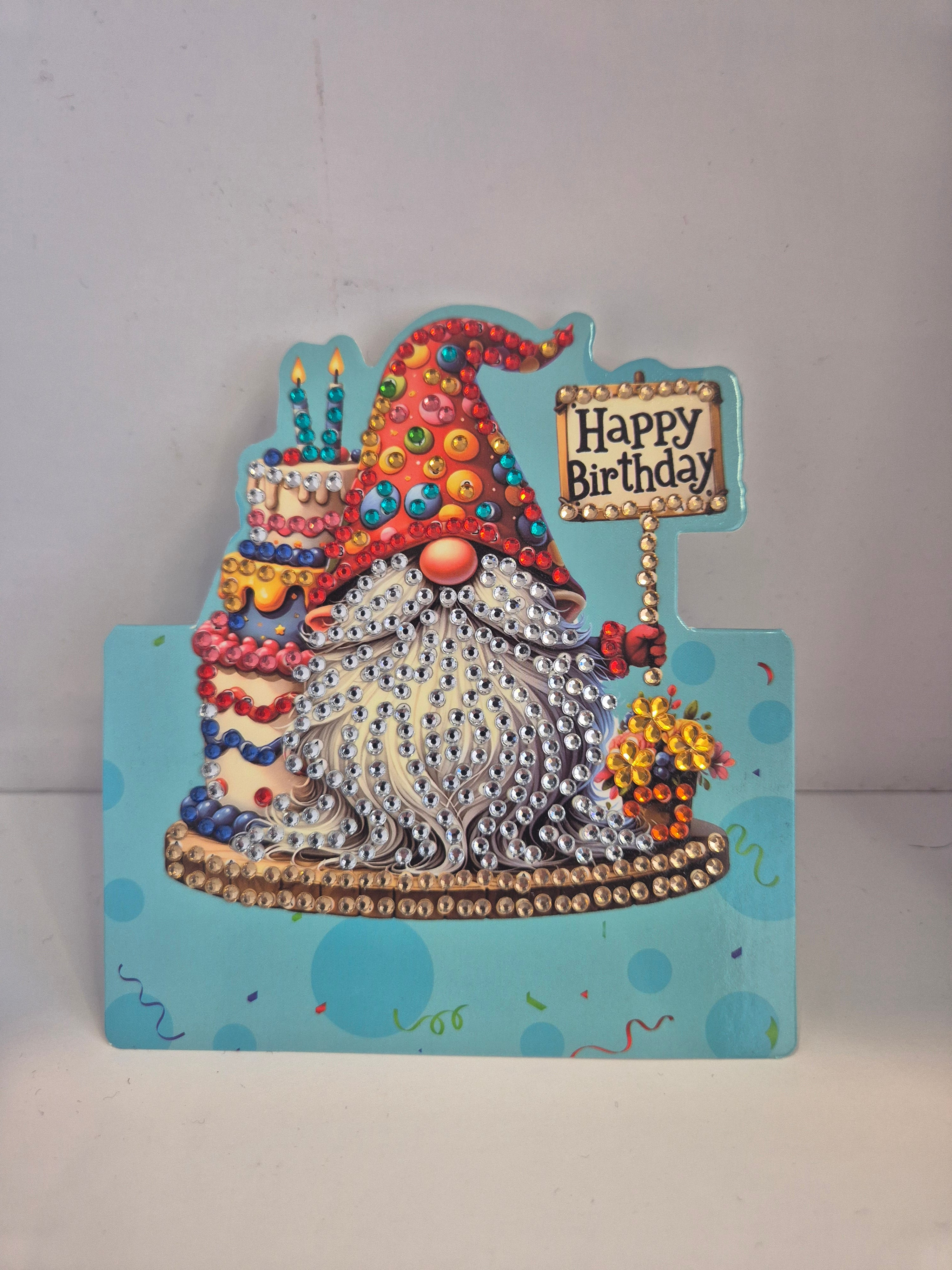 HBD Gnome Gift Card Seahorse Creations AU
