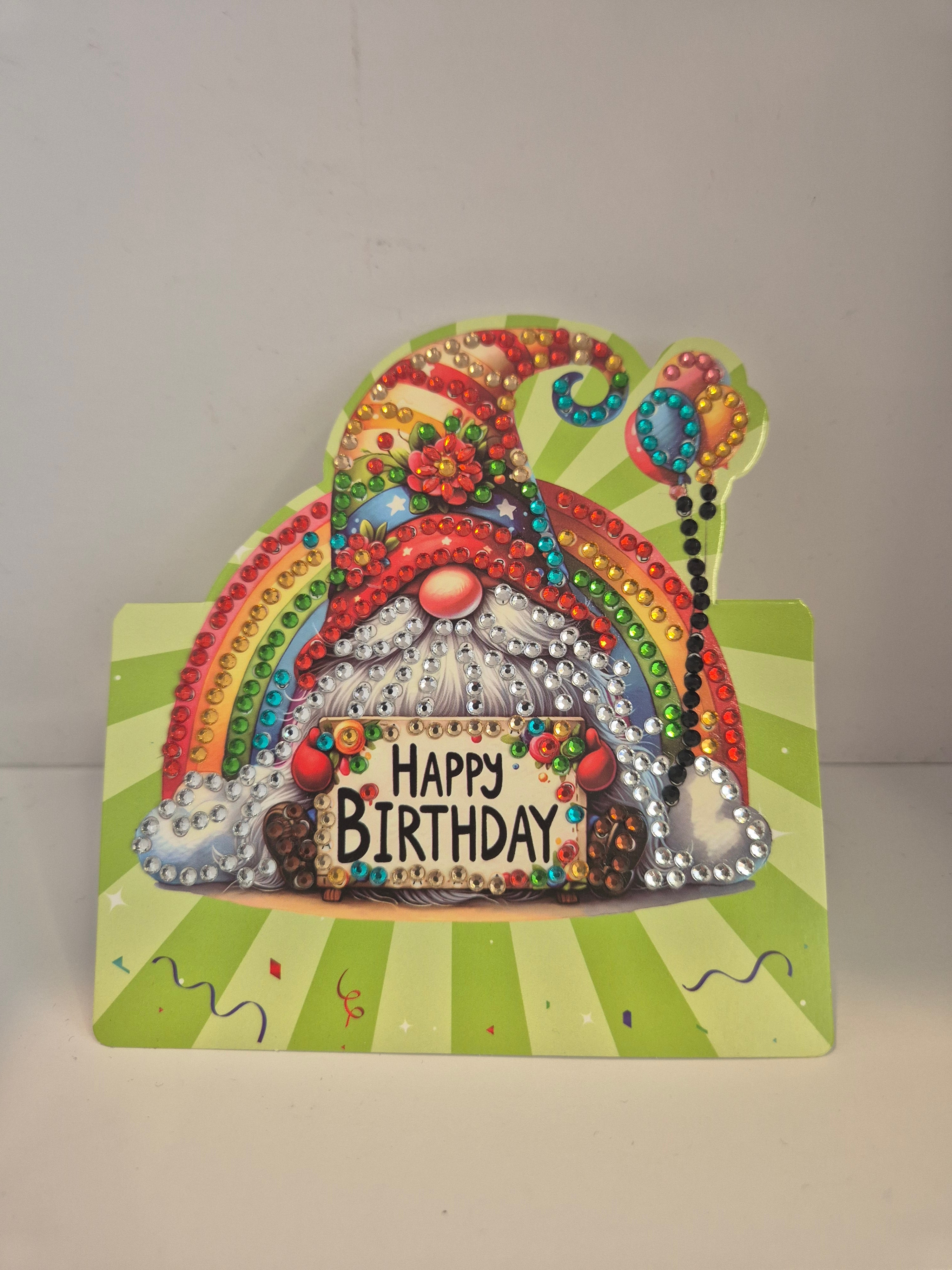 HBD Rainbow Gnome Seahorse Creations AU