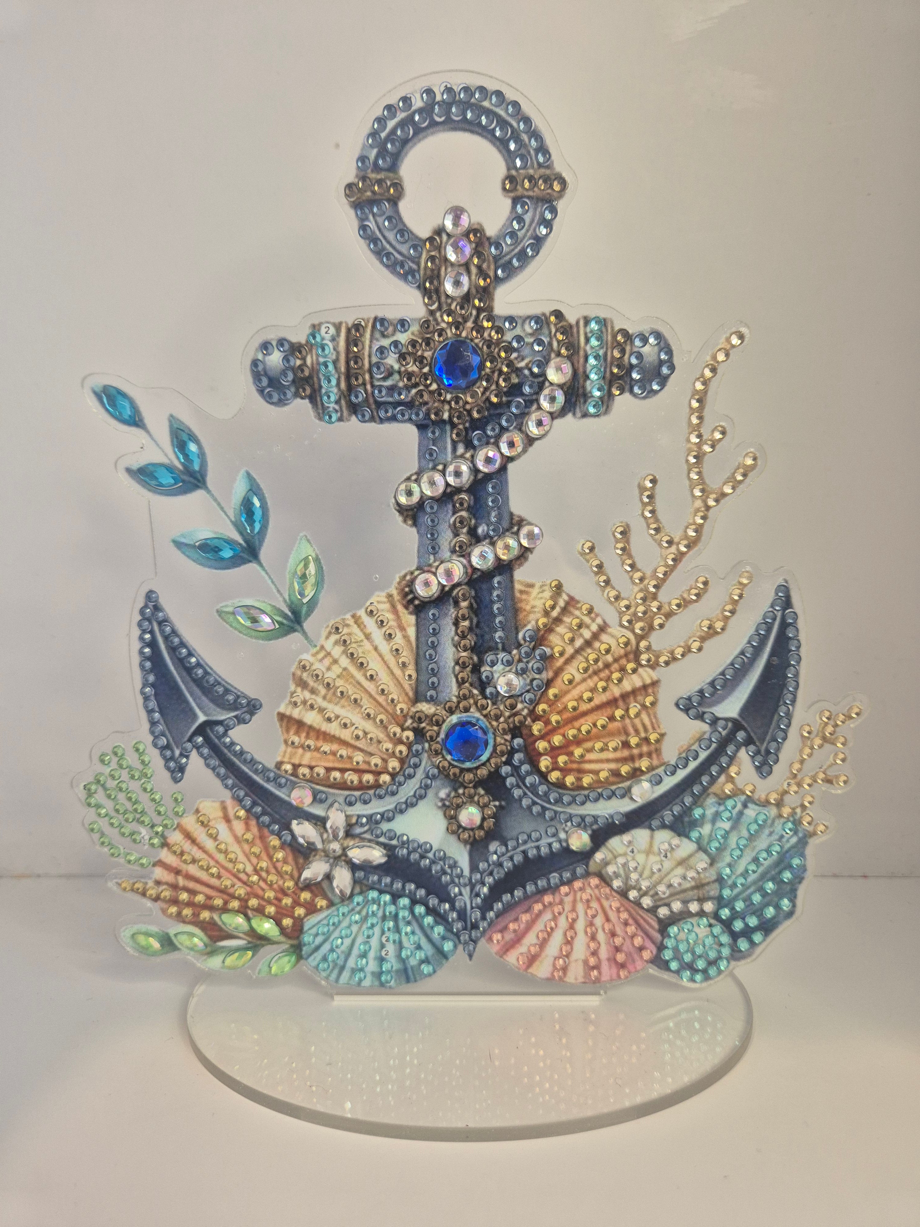 Anchor Table Decoraton Seahorse Creations AU