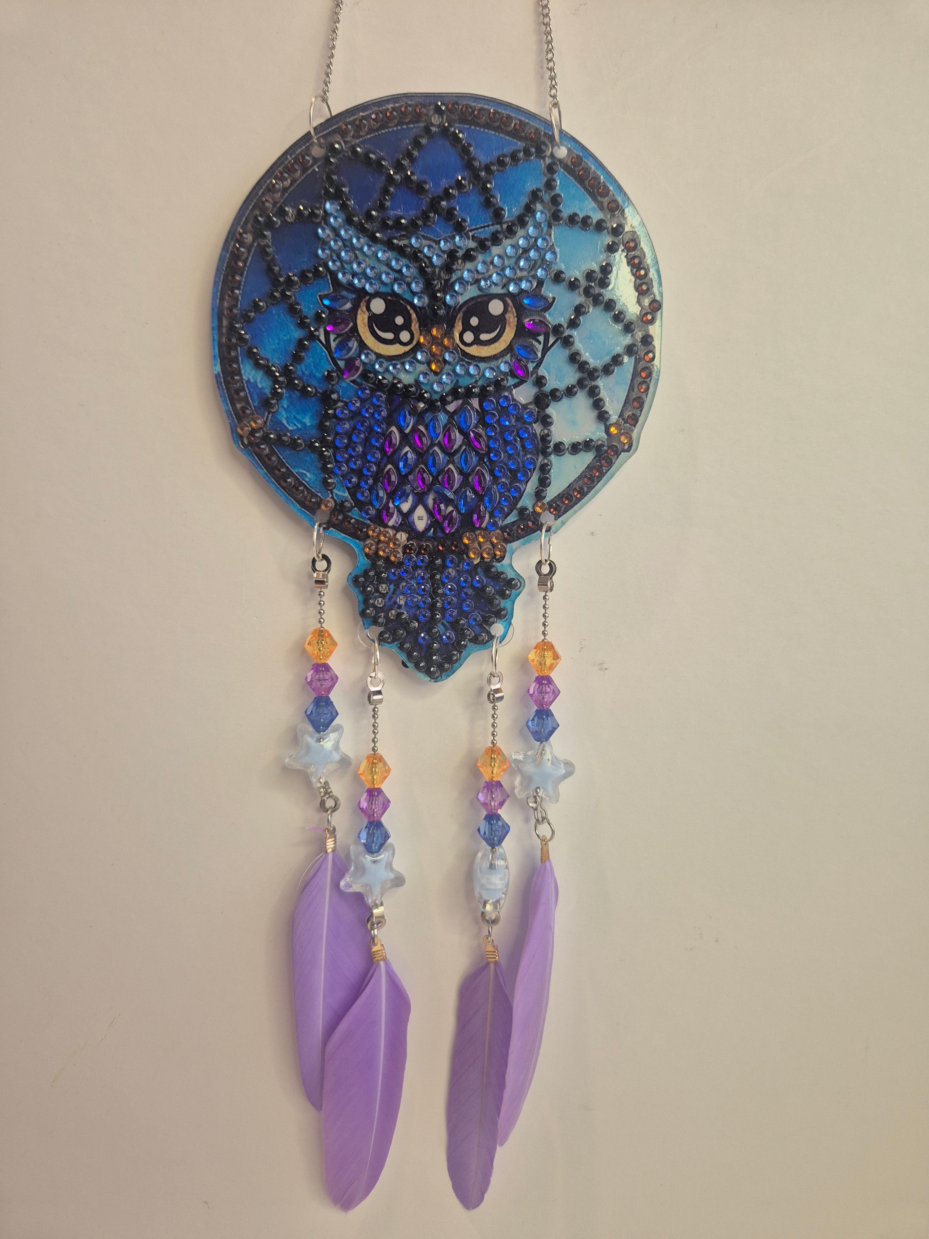 Owl Suncatcher Seahorse Creations AU