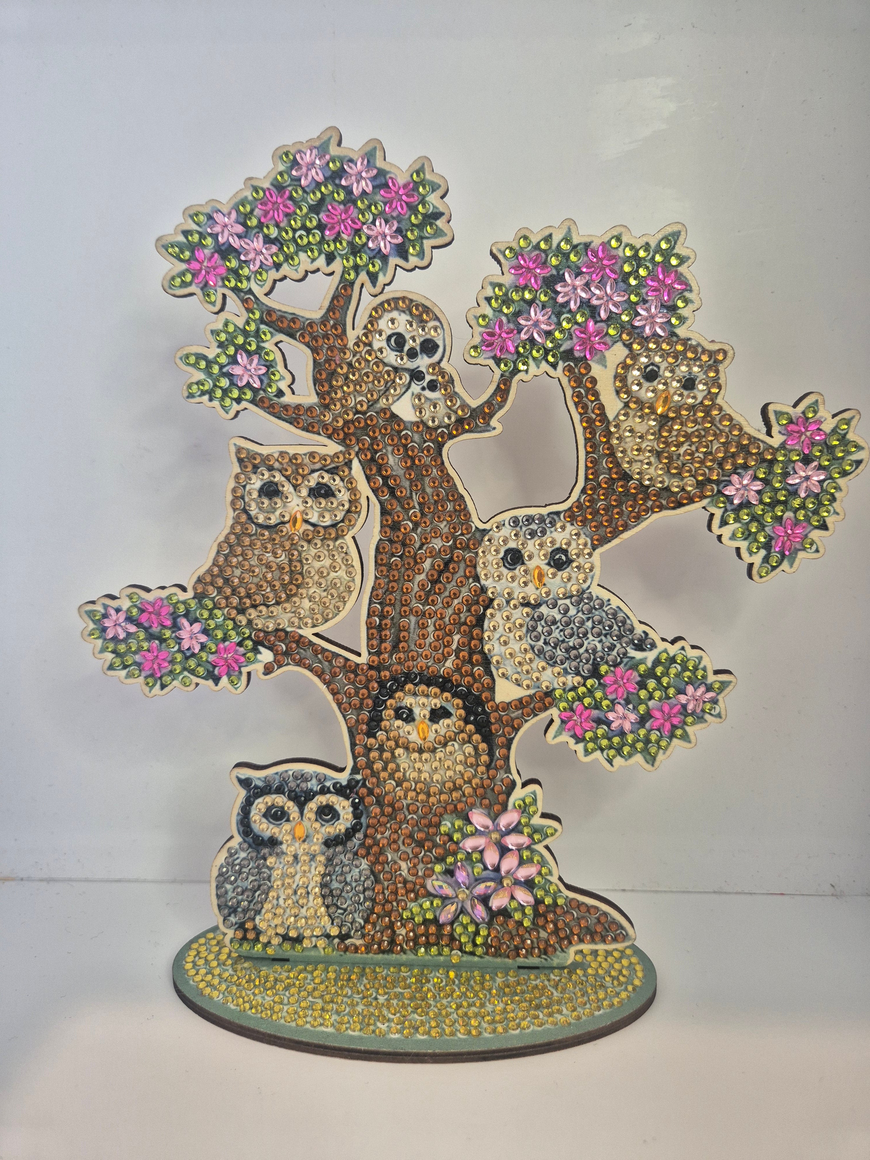 Owl tree table decoration Seahorse Creations AU