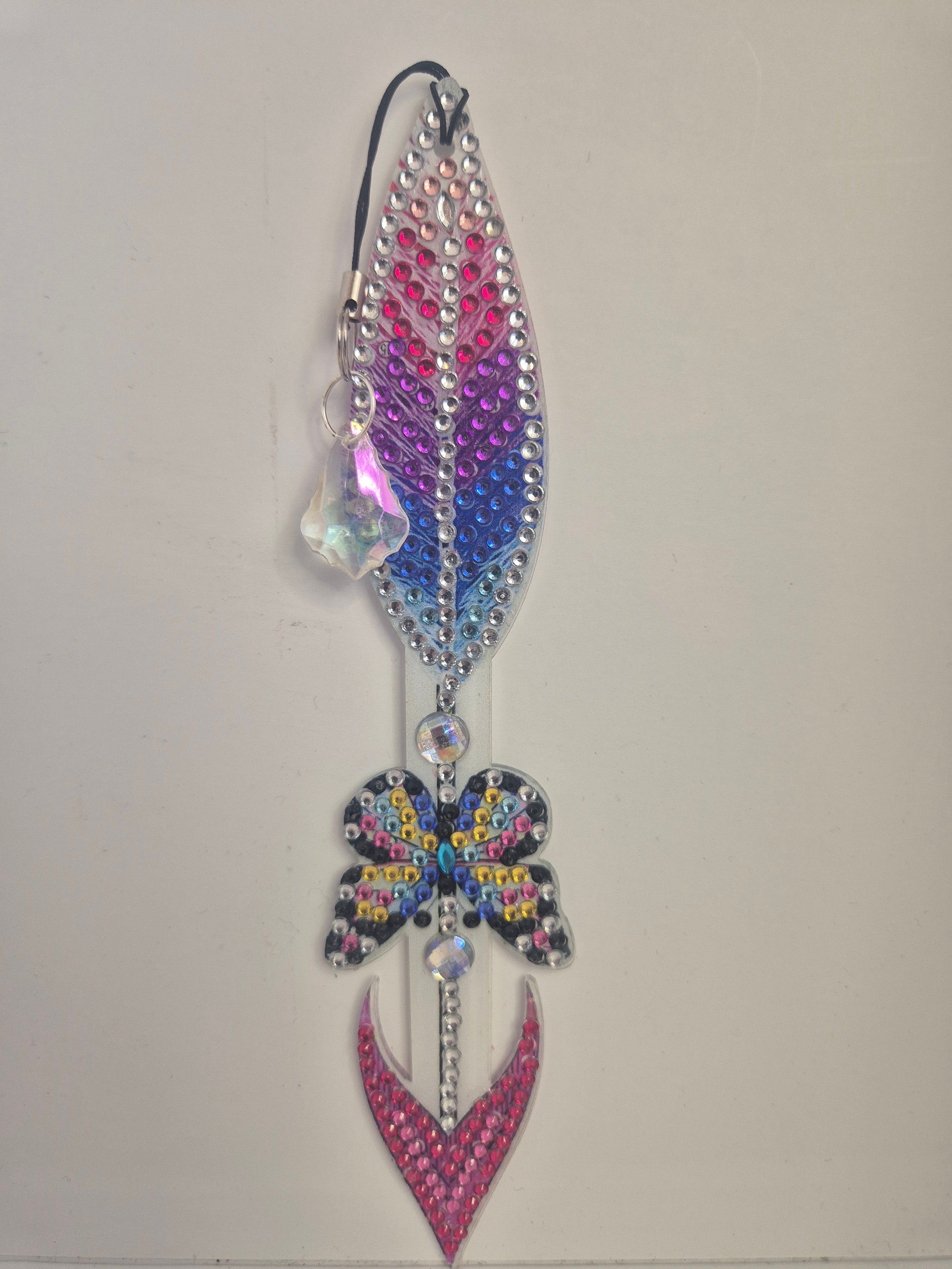 Arrow Acrylic bookmark Seahorse Creations AU