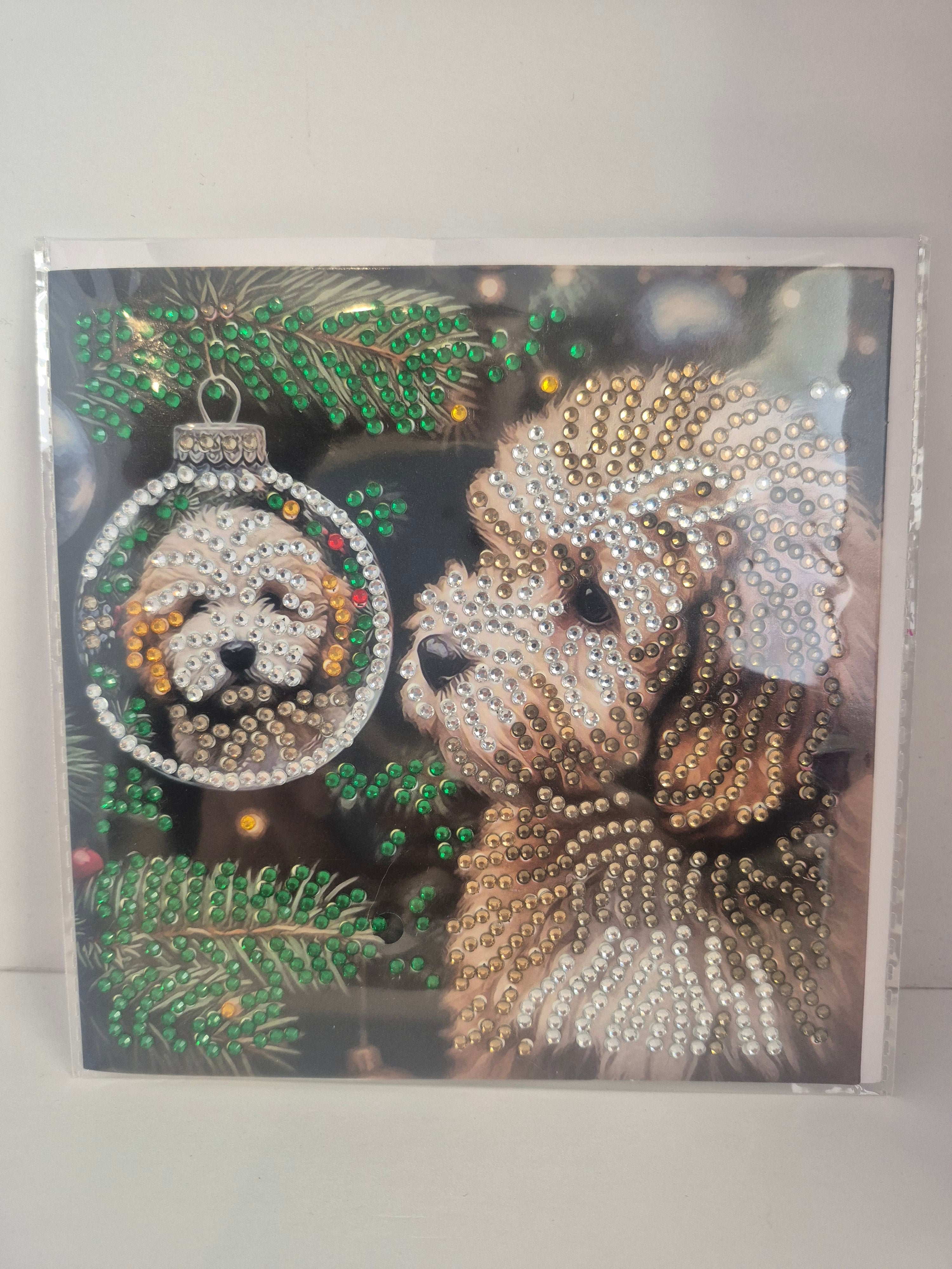 Christmas sparkle pup Seahorse Creations AU