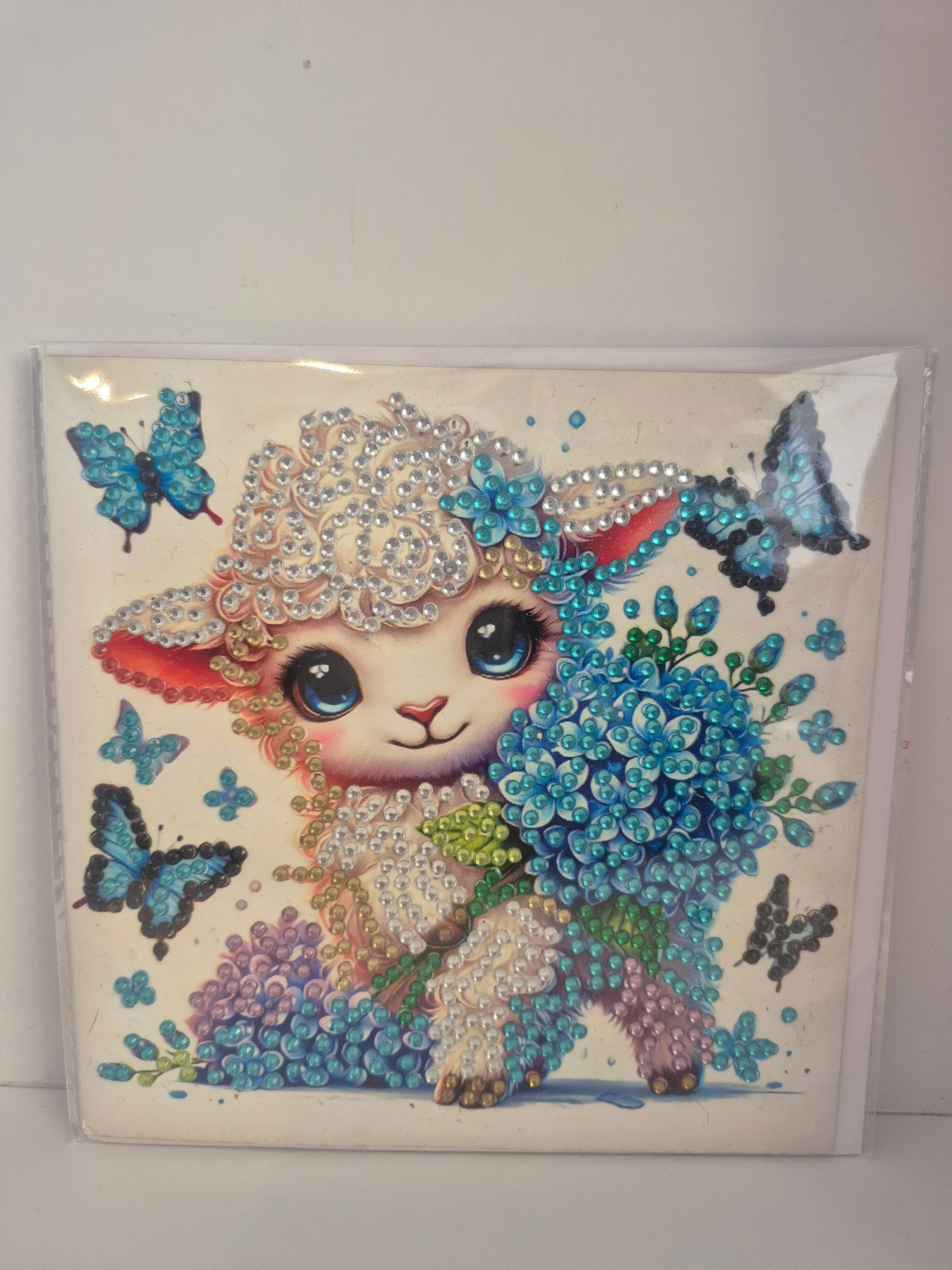 Little Lamb card Seahorse Creations AU