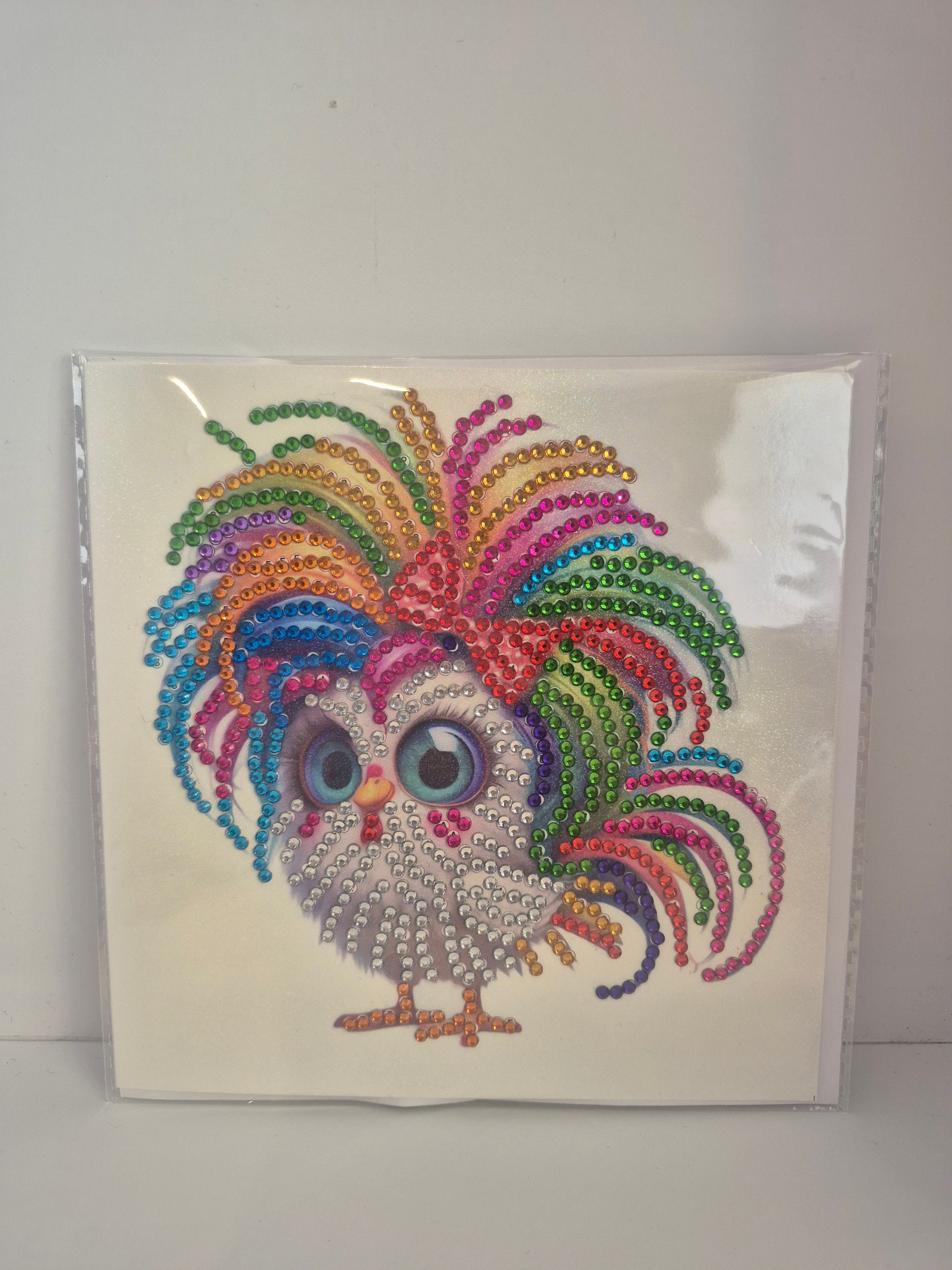 Crazy birdy card Seahorse Creations AU