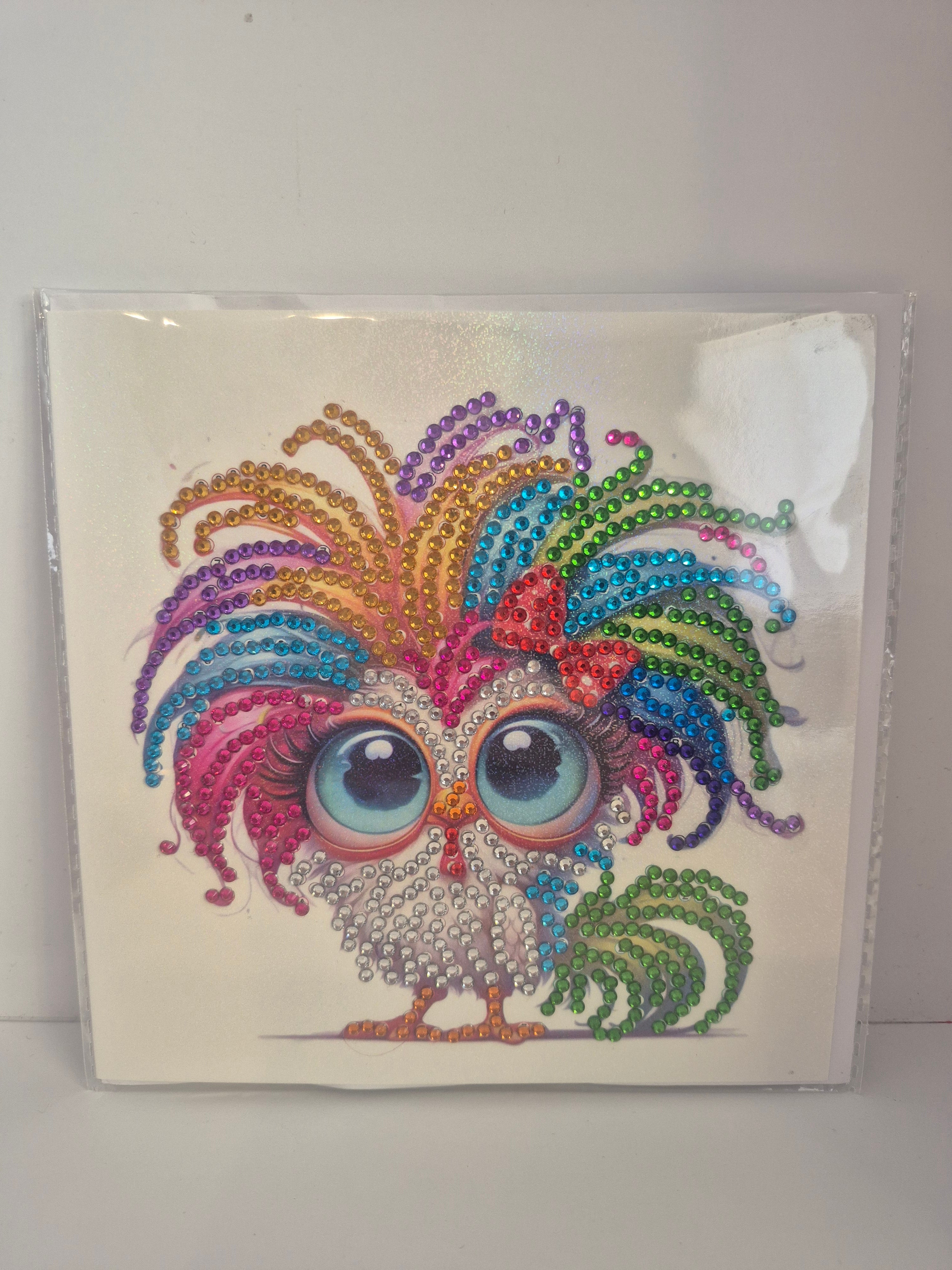wide eyed crazy bird Seahorse Creations AU