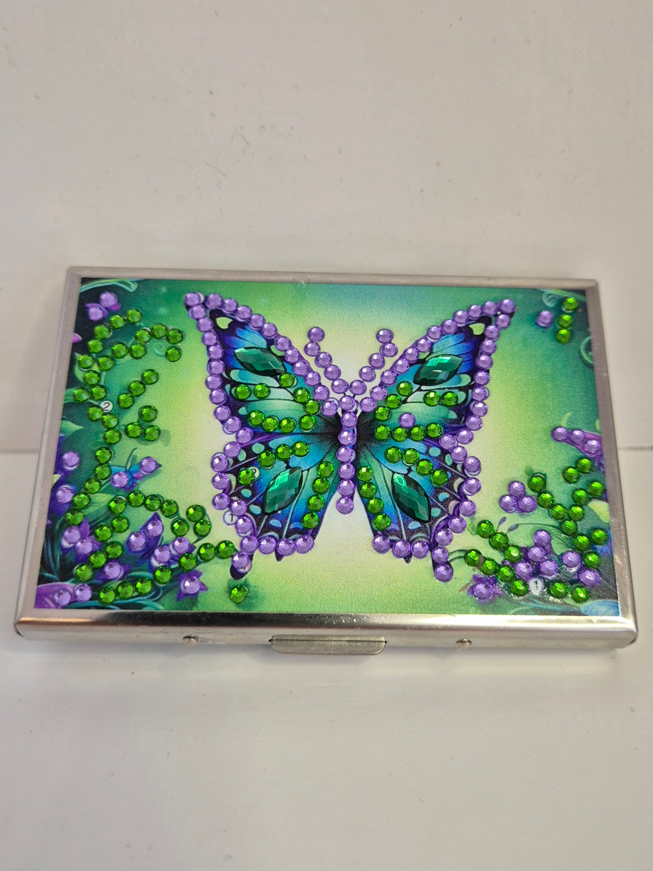 Green Butterfly Card Wallet Seahorse Creations AU