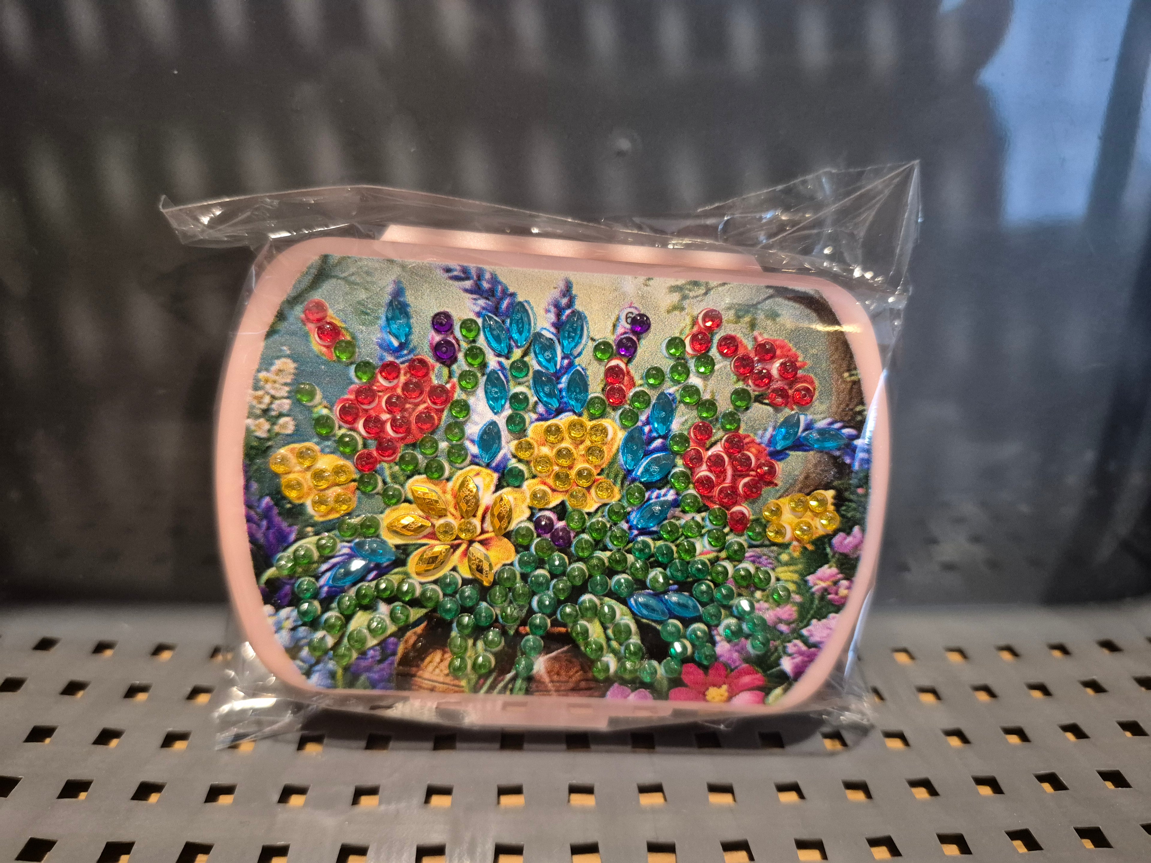 garden of flowers pill box Seahorse Creations AU