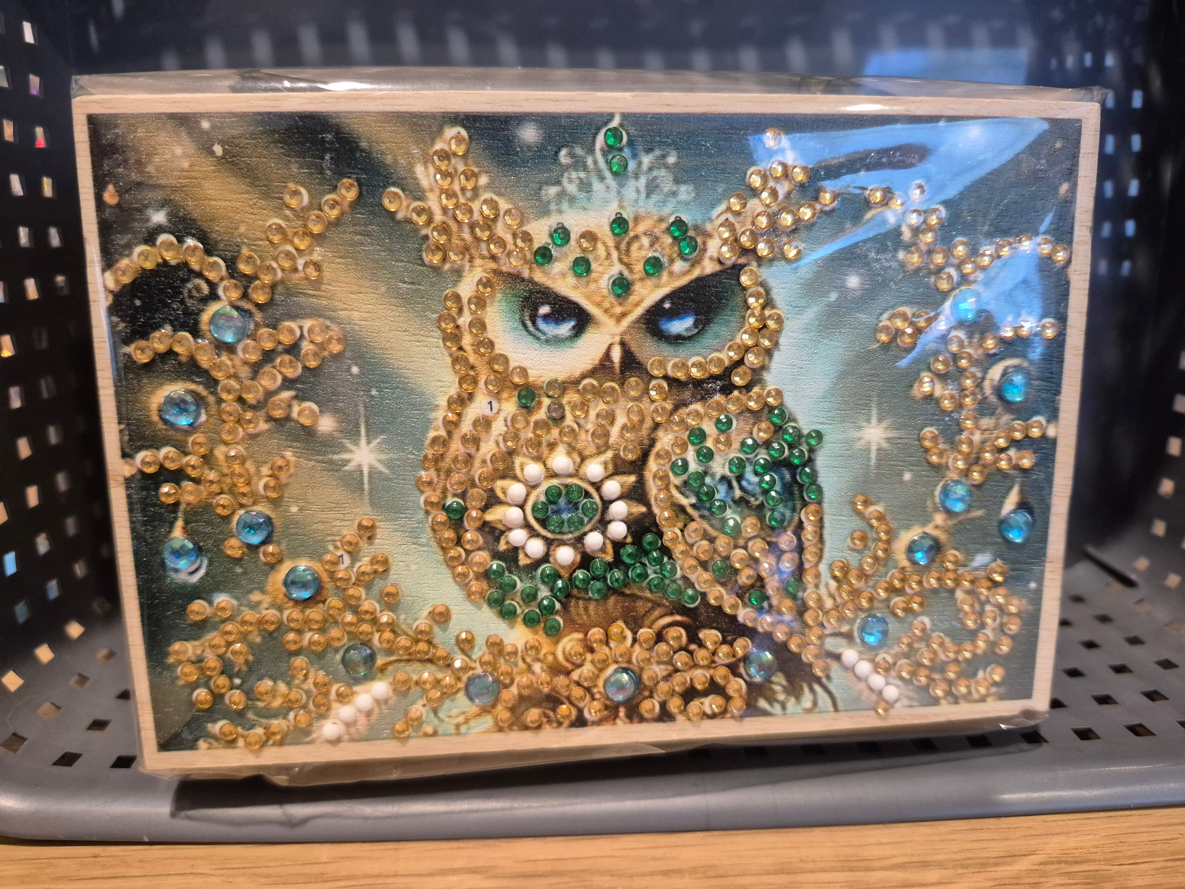 owl wooden box Seahorse Creations AU