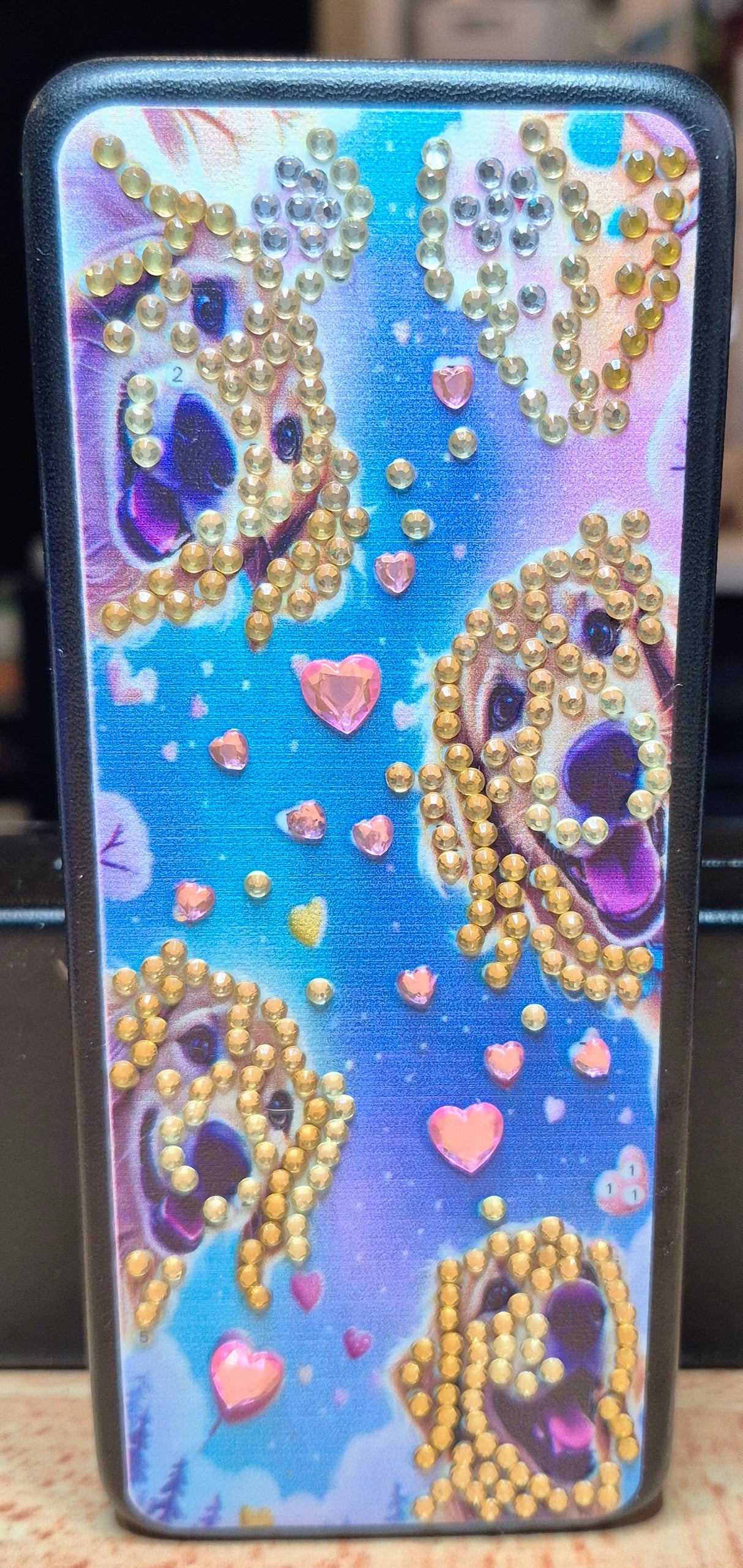 glasses case - peek'a' boo dogs Seahorse Creations AU