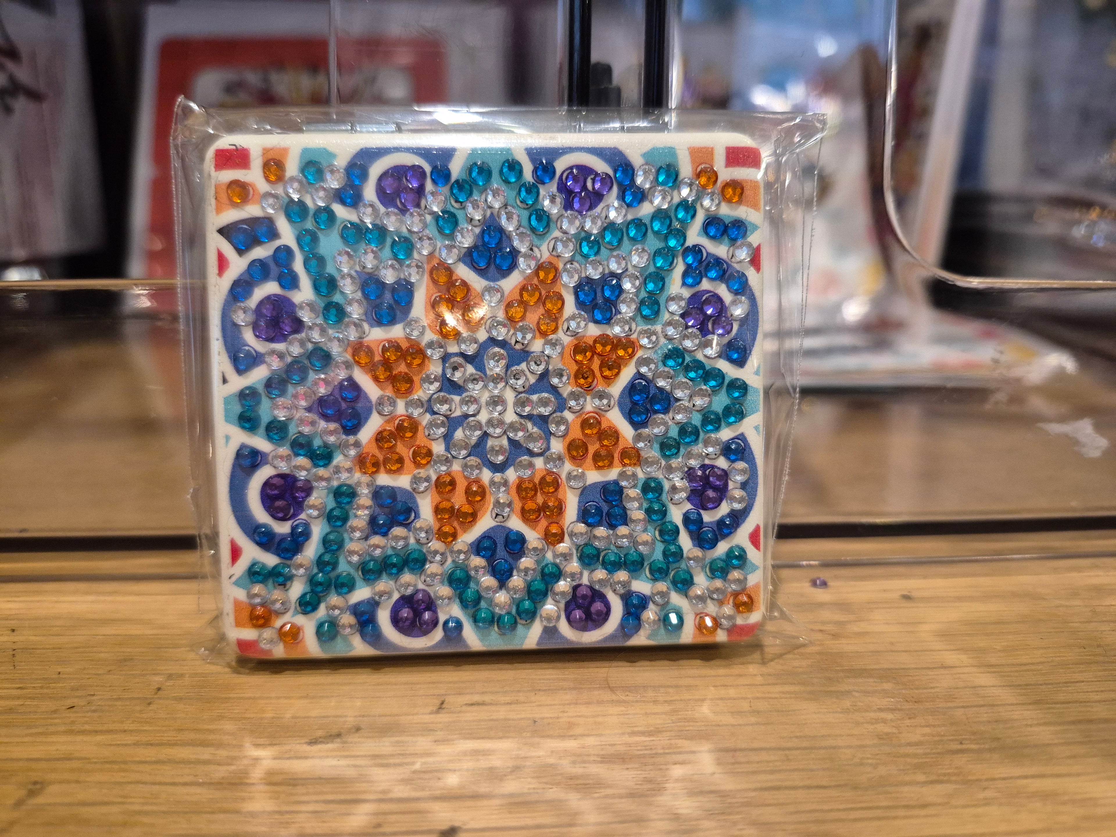 Mirrors - Compact, mandala square Seahorse Creations AU