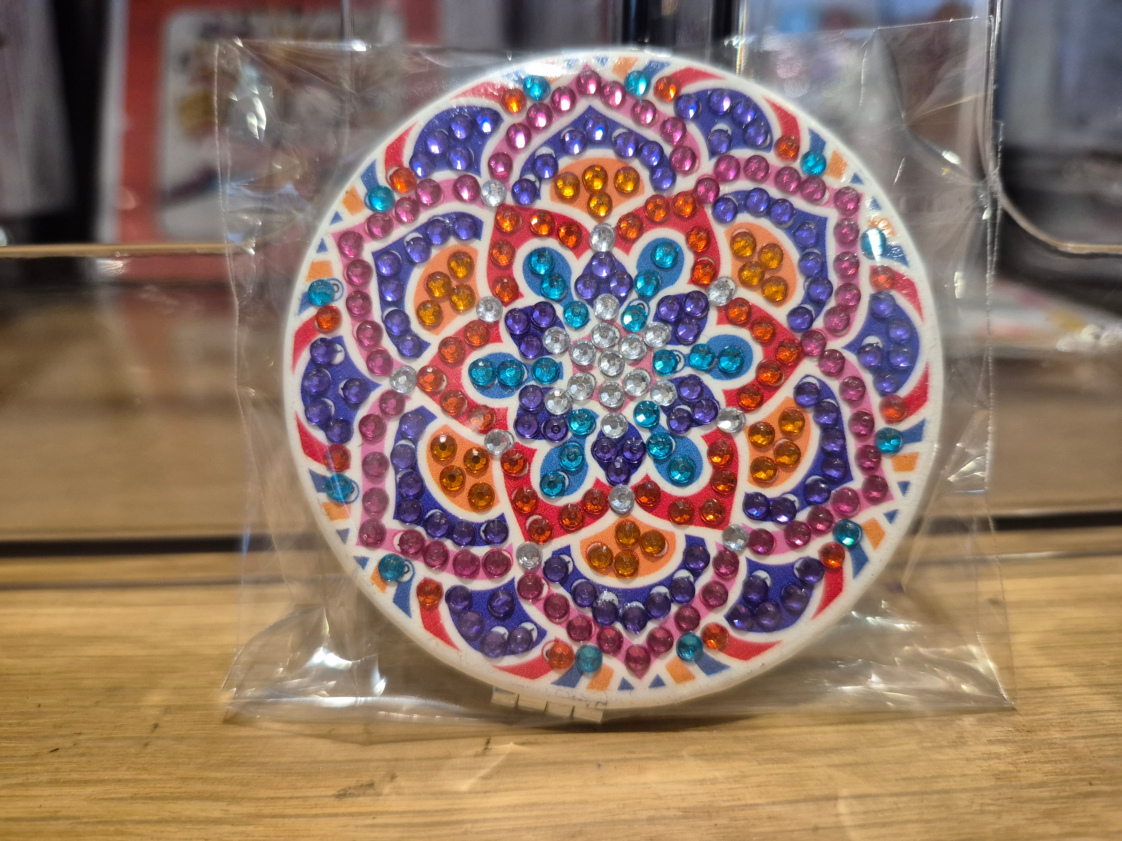 Mirrors - Compact, mandala round 1 Seahorse Creations AU