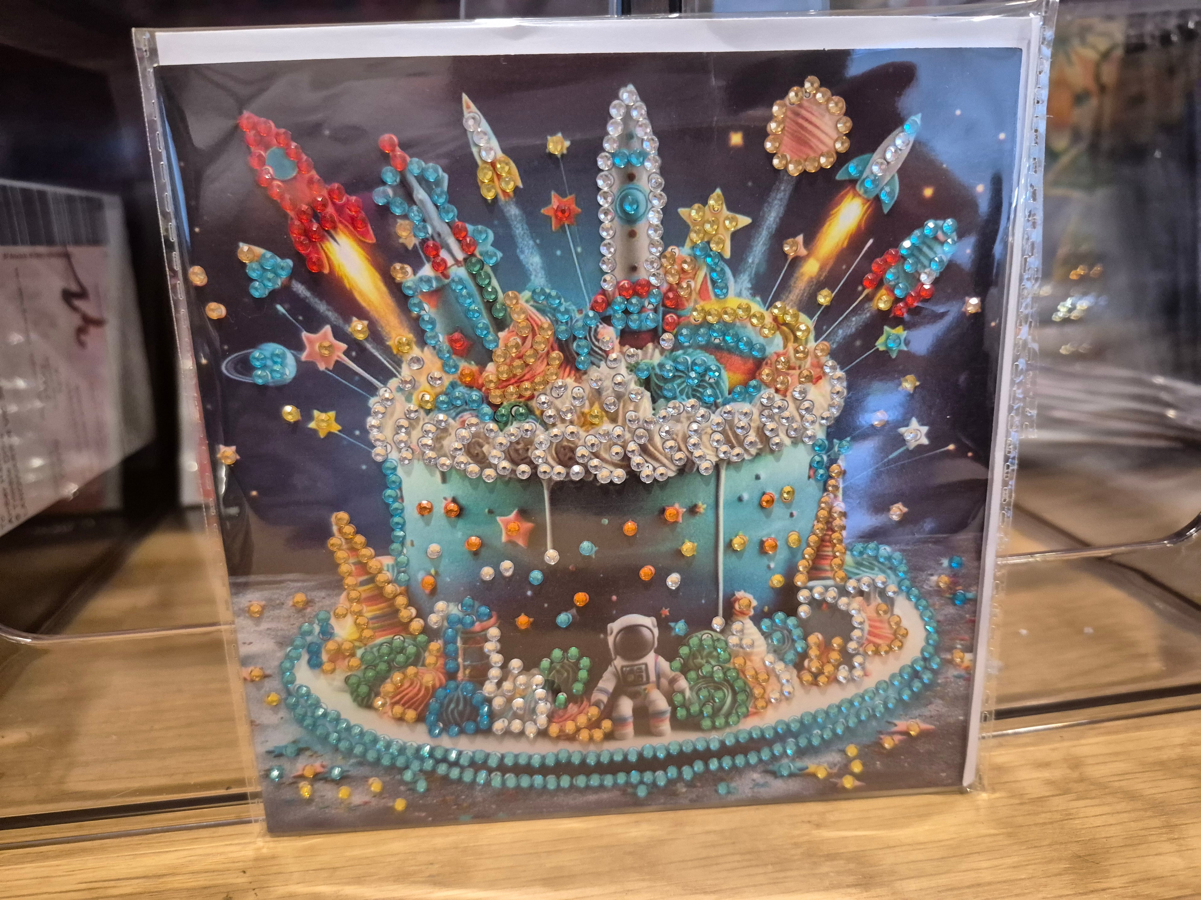 Cards - birthday , astro/space 6 Seahorse Creations AU