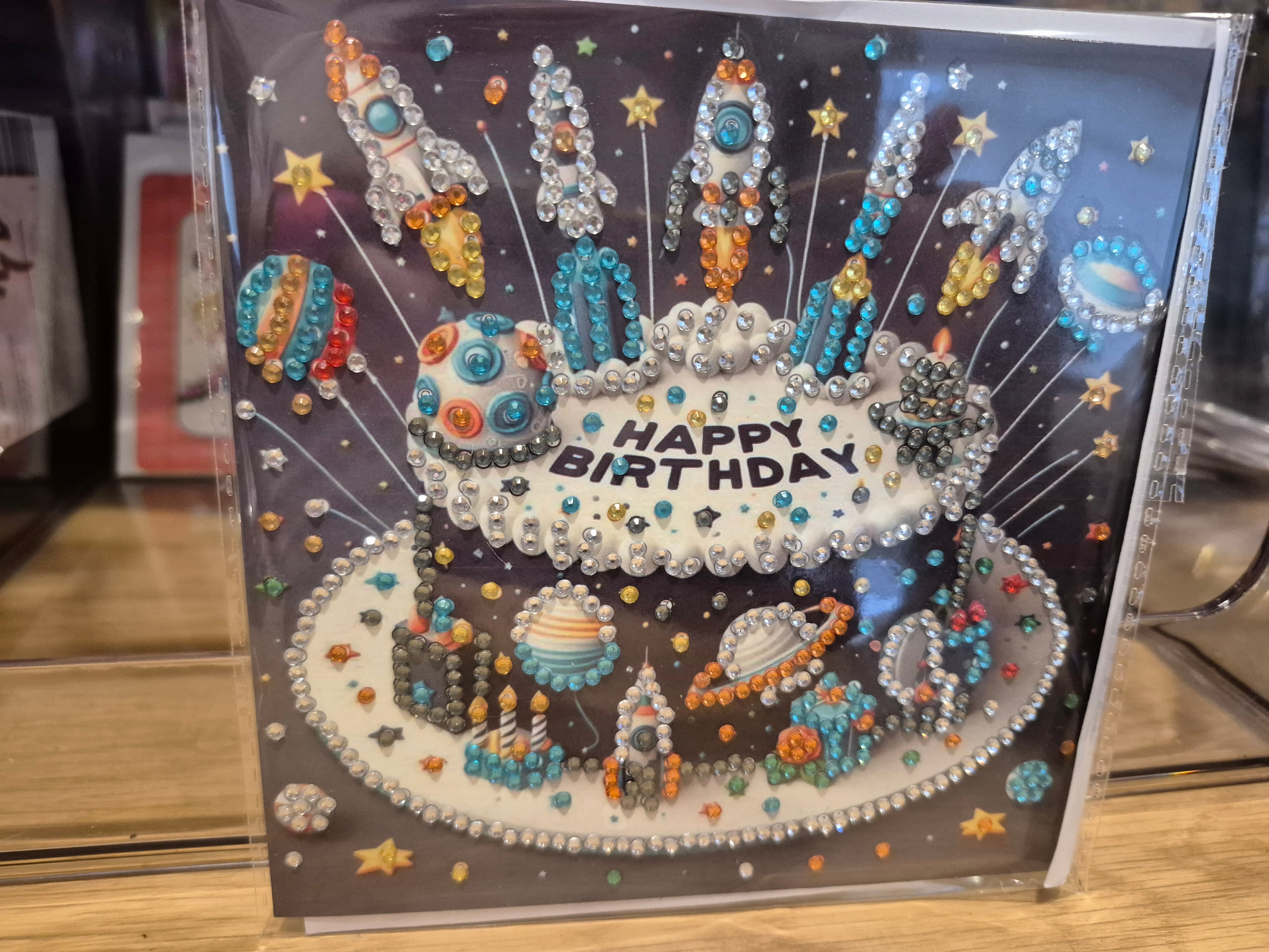 Cards - birthday , astro/space 5 Seahorse Creations AU