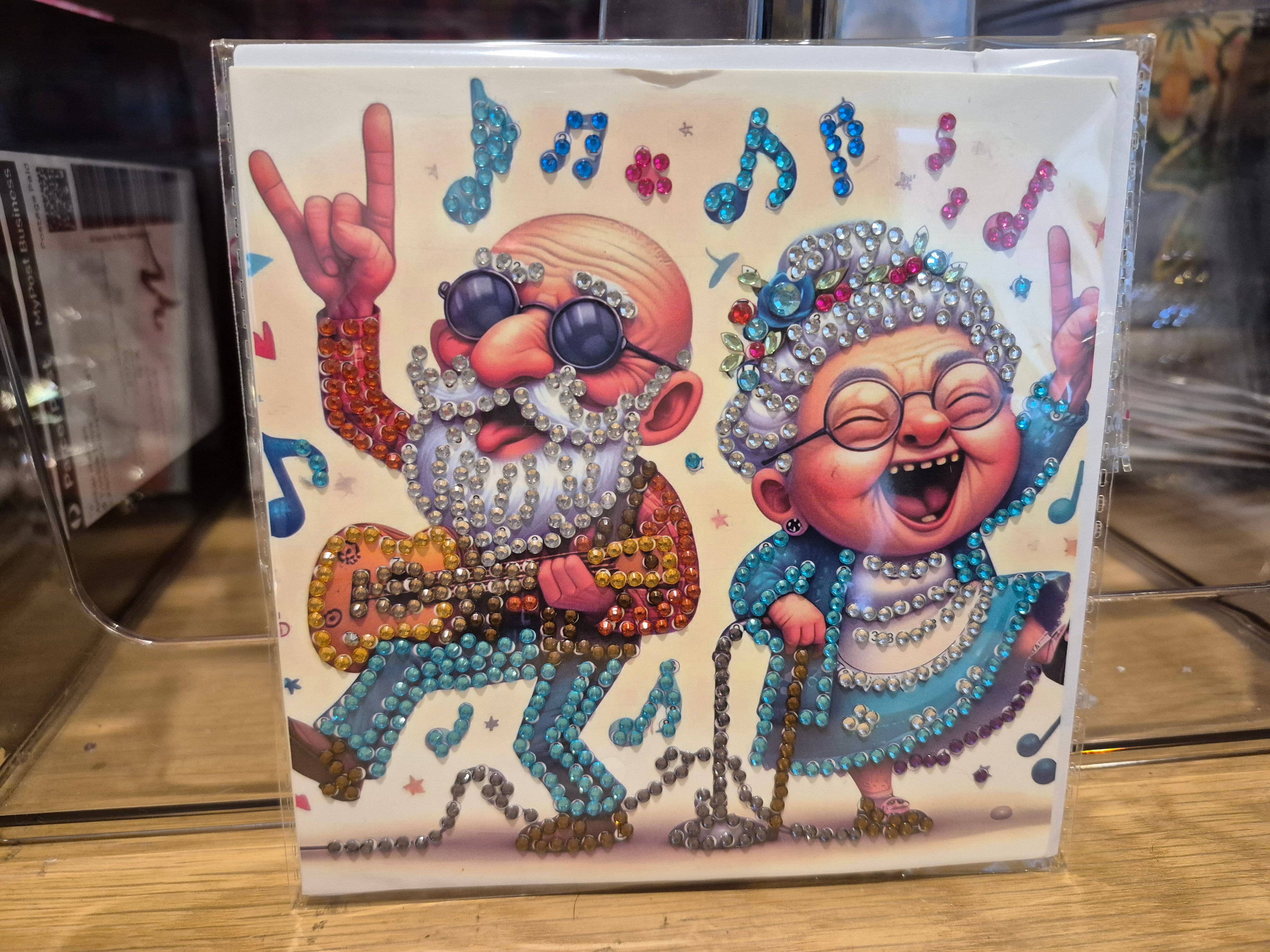 Cards - birthday, rockin oldies 2 Seahorse Creations AU