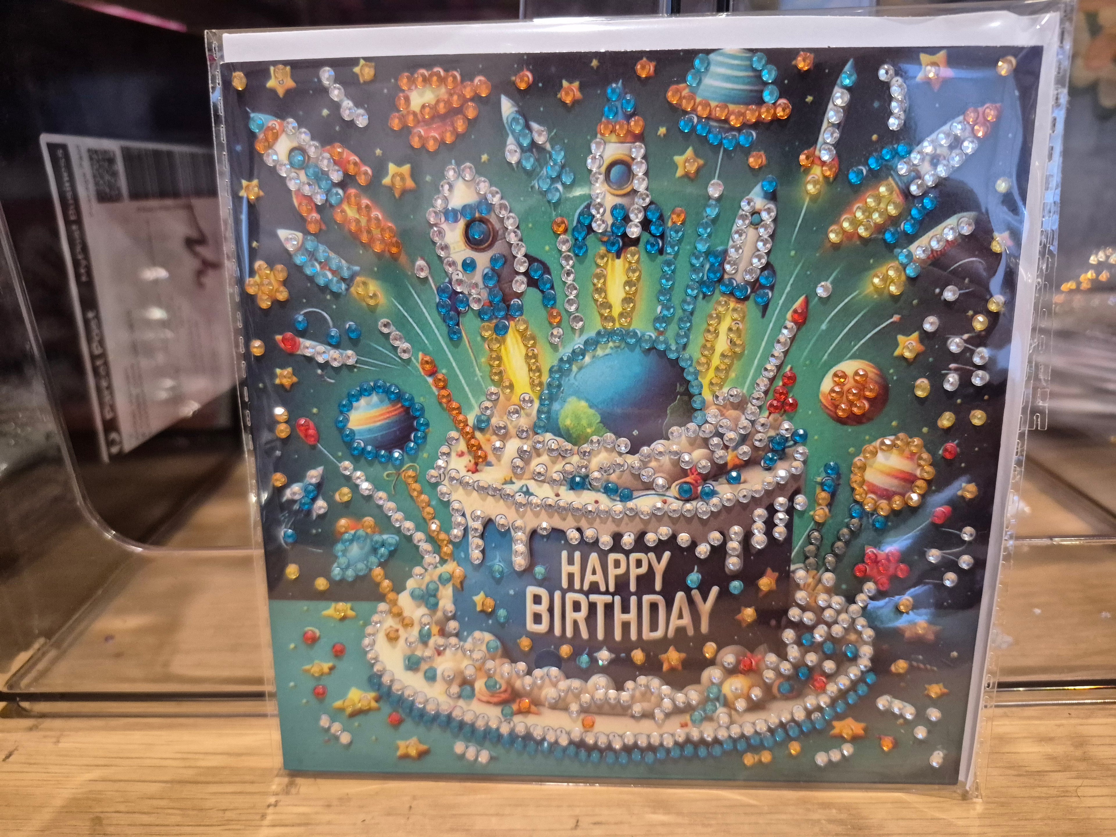 Cards - birthday , astro/space 1 Seahorse Creations AU