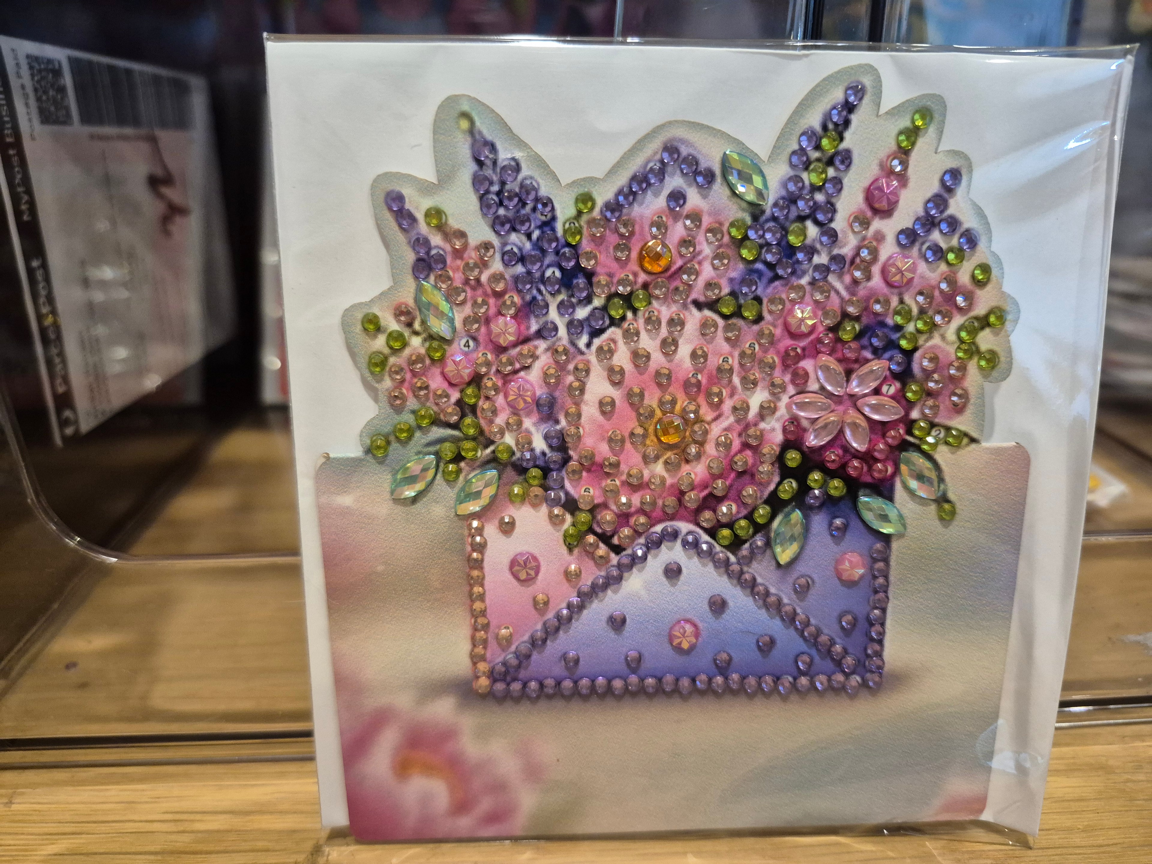 Cards -  greeting, mni, flower bouquet 3 Seahorse Creations AU