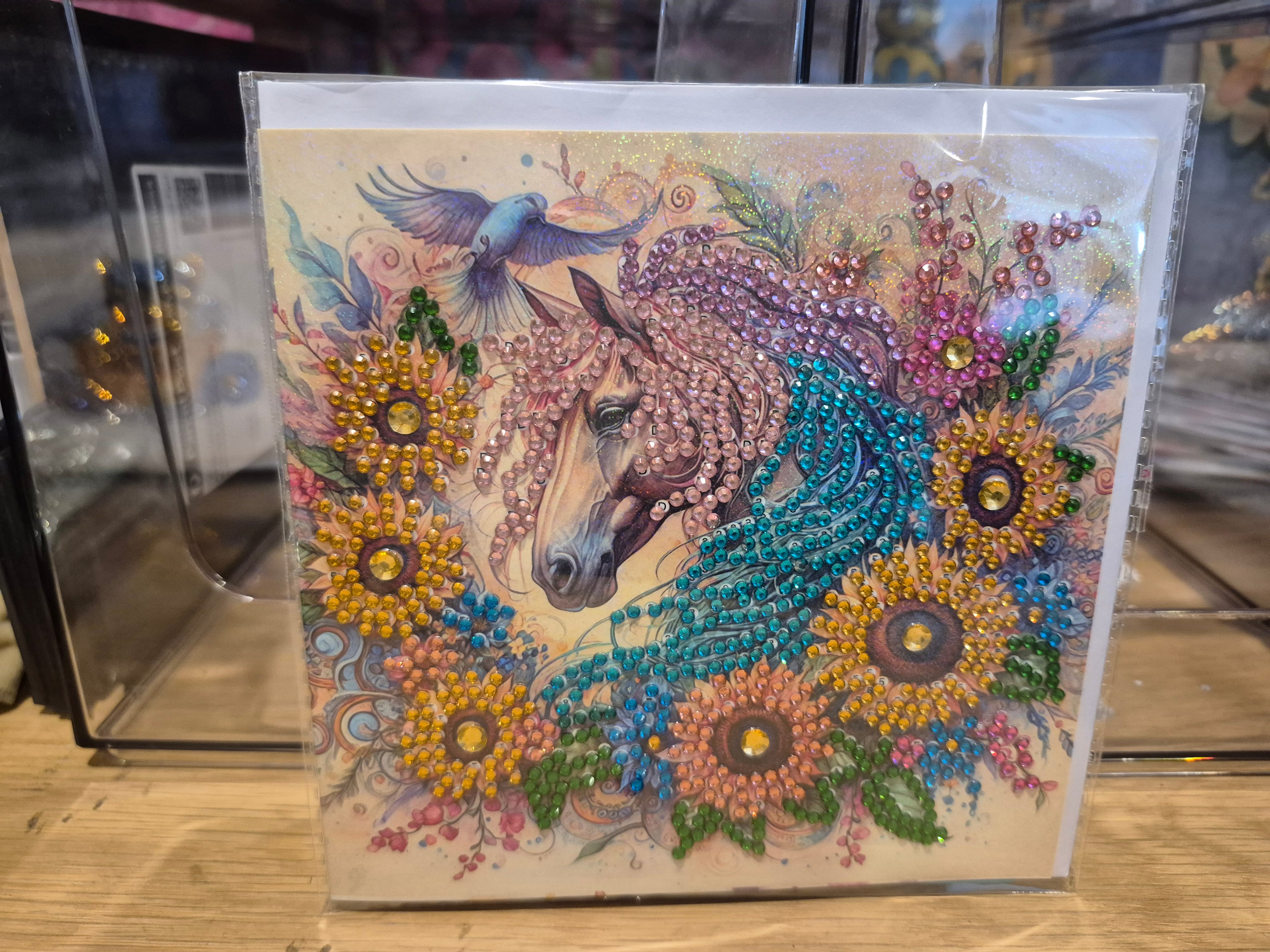 Cards - greeting, horses 3 Seahorse Creations AU