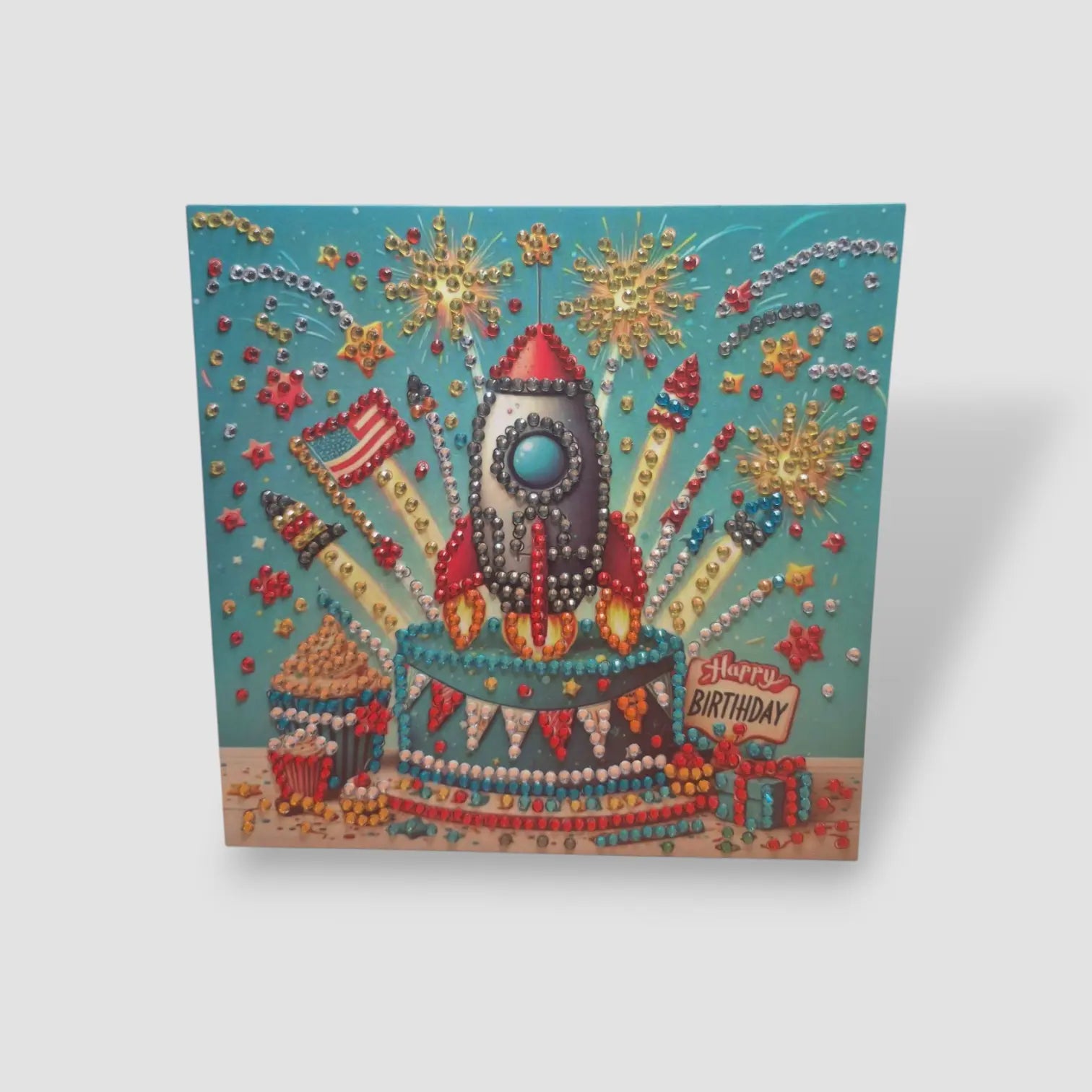 Sparkle & Blast Birthday Card Seahorse Creations AU