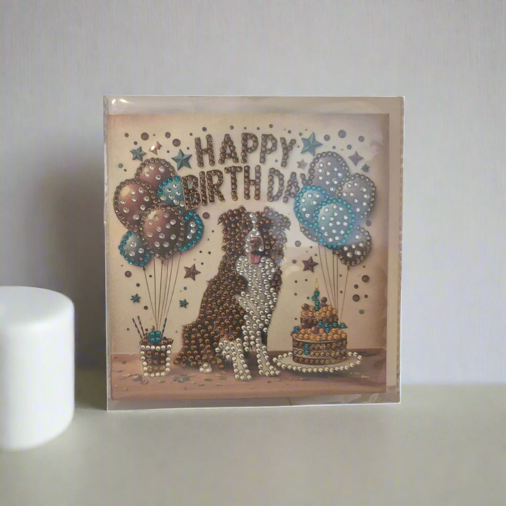 Happy border collie Seahorse Creations AU