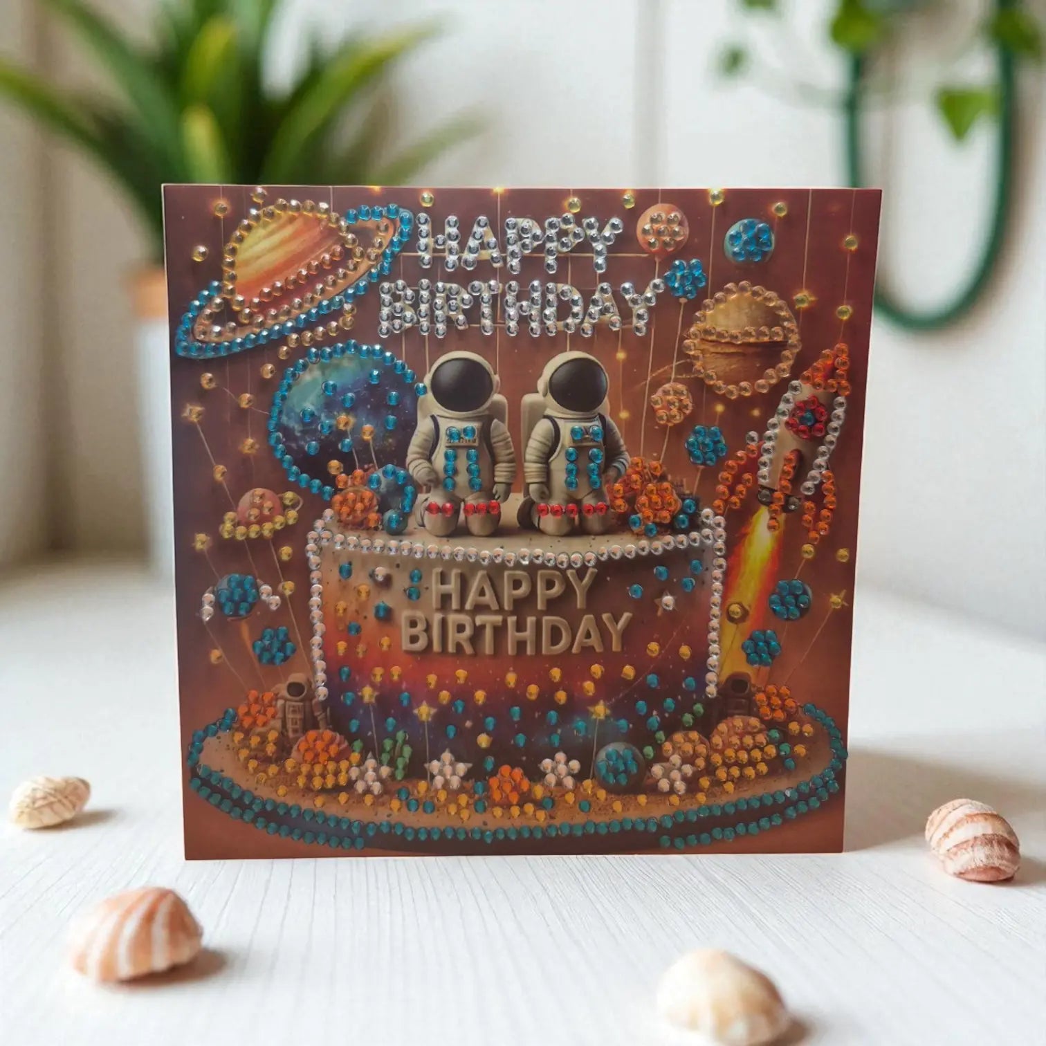 Astro birthday card Seahorse Creations AU