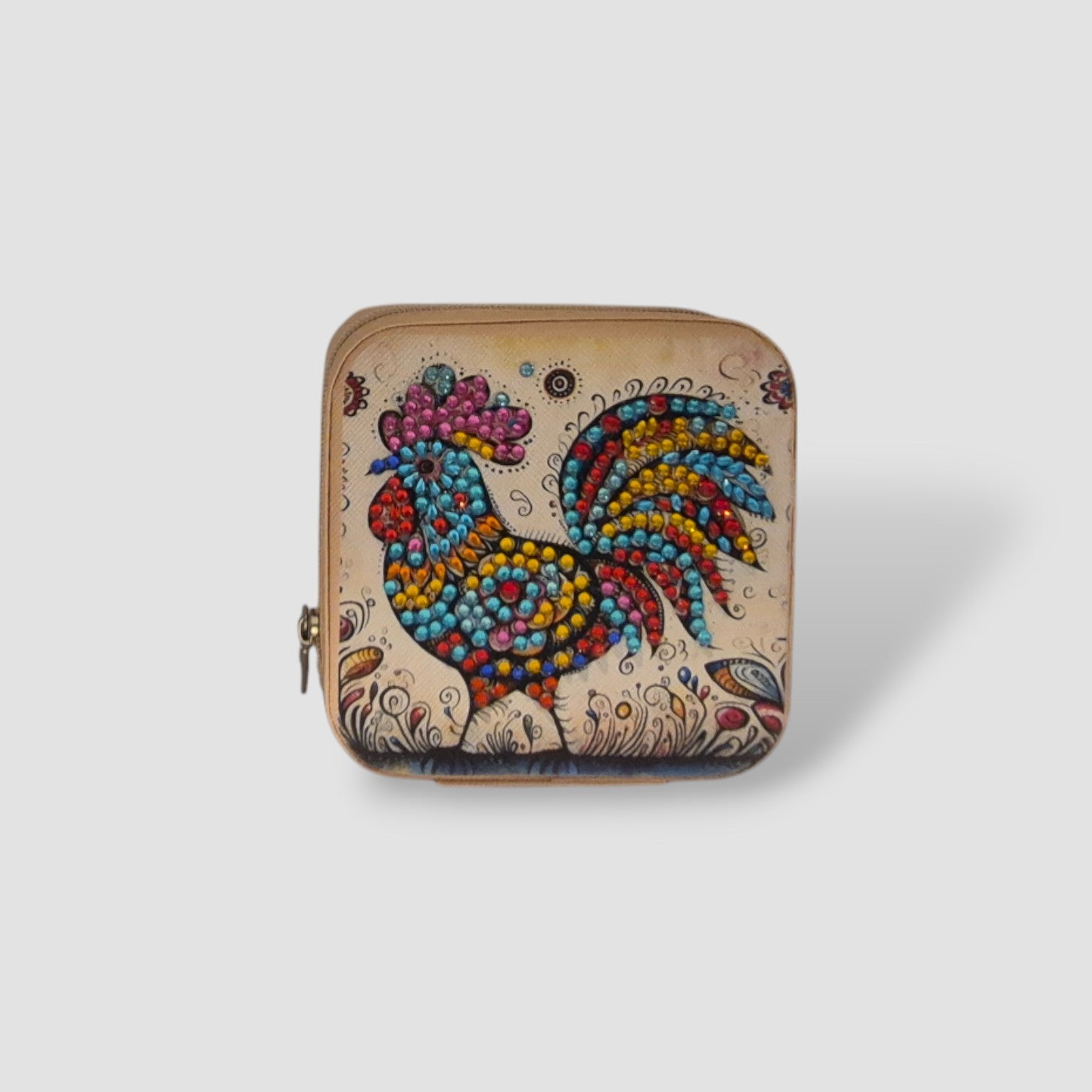 rooster jewellery box Seahorse Creations AU