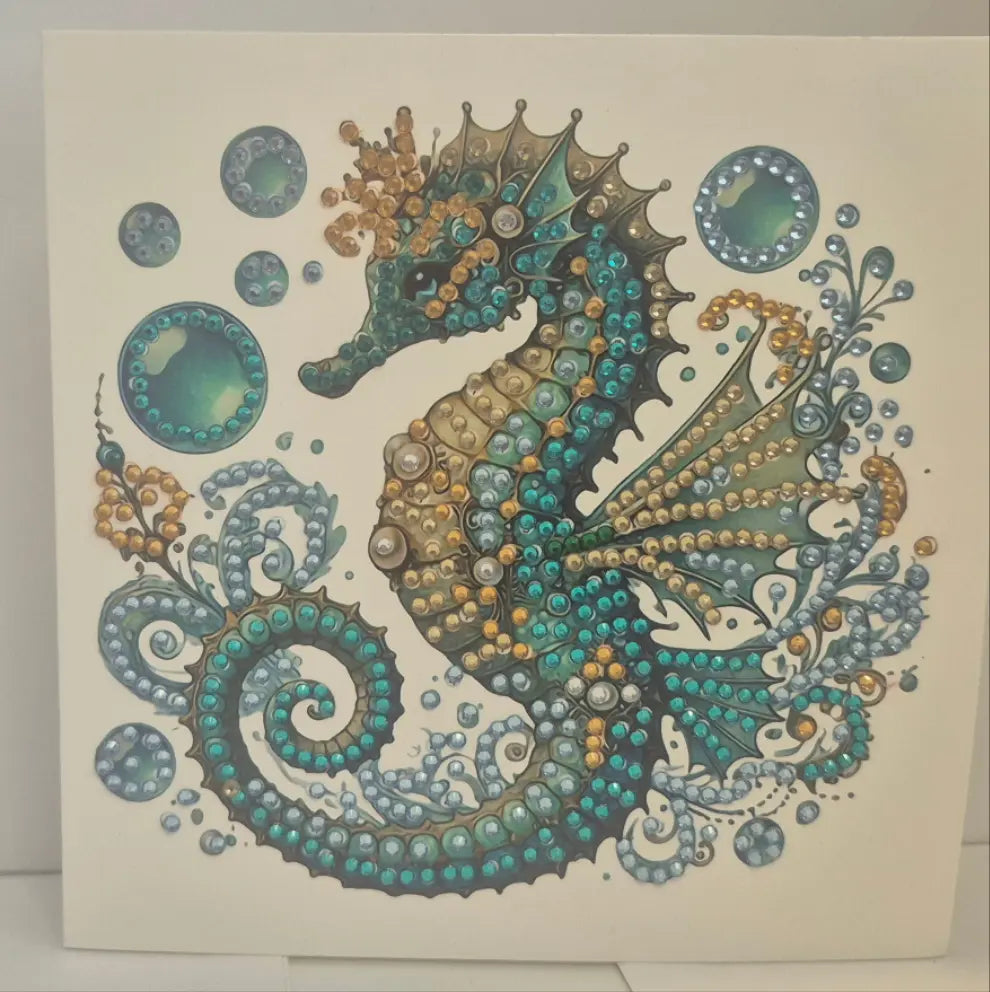 Bubbly seahorse Seahorse Creations AU