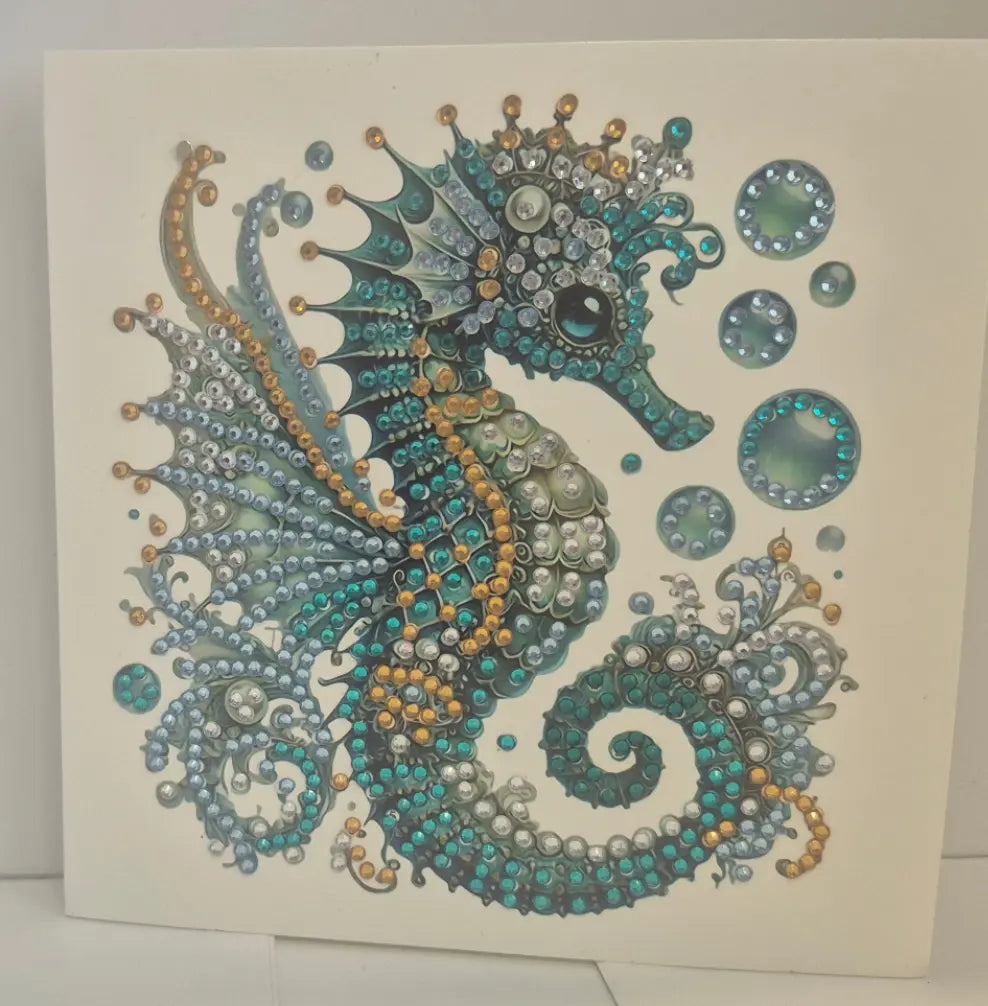 "The Jeweled Seahorse" 🌊✨ Seahorse Creations AU