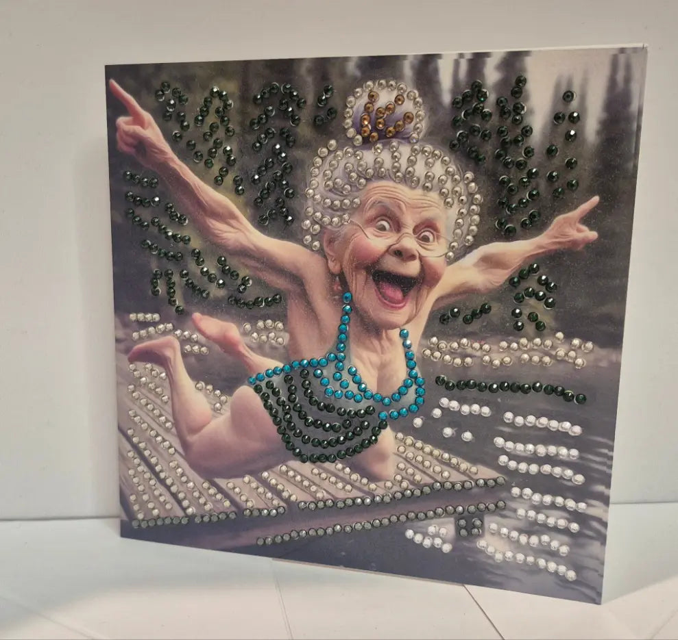 Diving granny Seahorse Creations AU