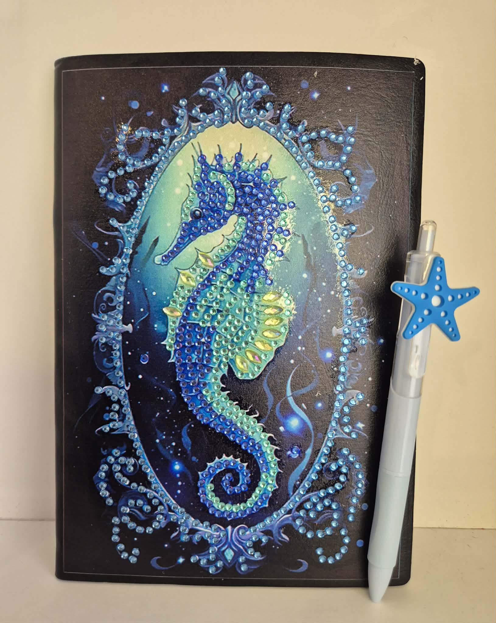 Seahorse  notebook and pen bundle Seahorse Creations AU