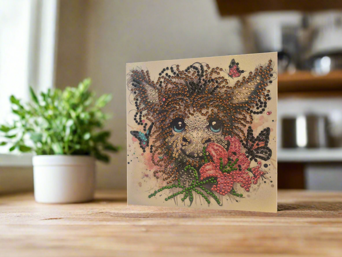 Donkey card Seahorse Creations AU